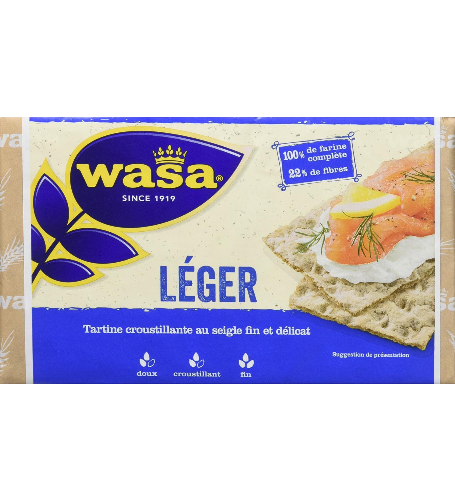 Wasa Crackers Lightweight 270g - Pack of 6 - Buy Online on GoSupps.com