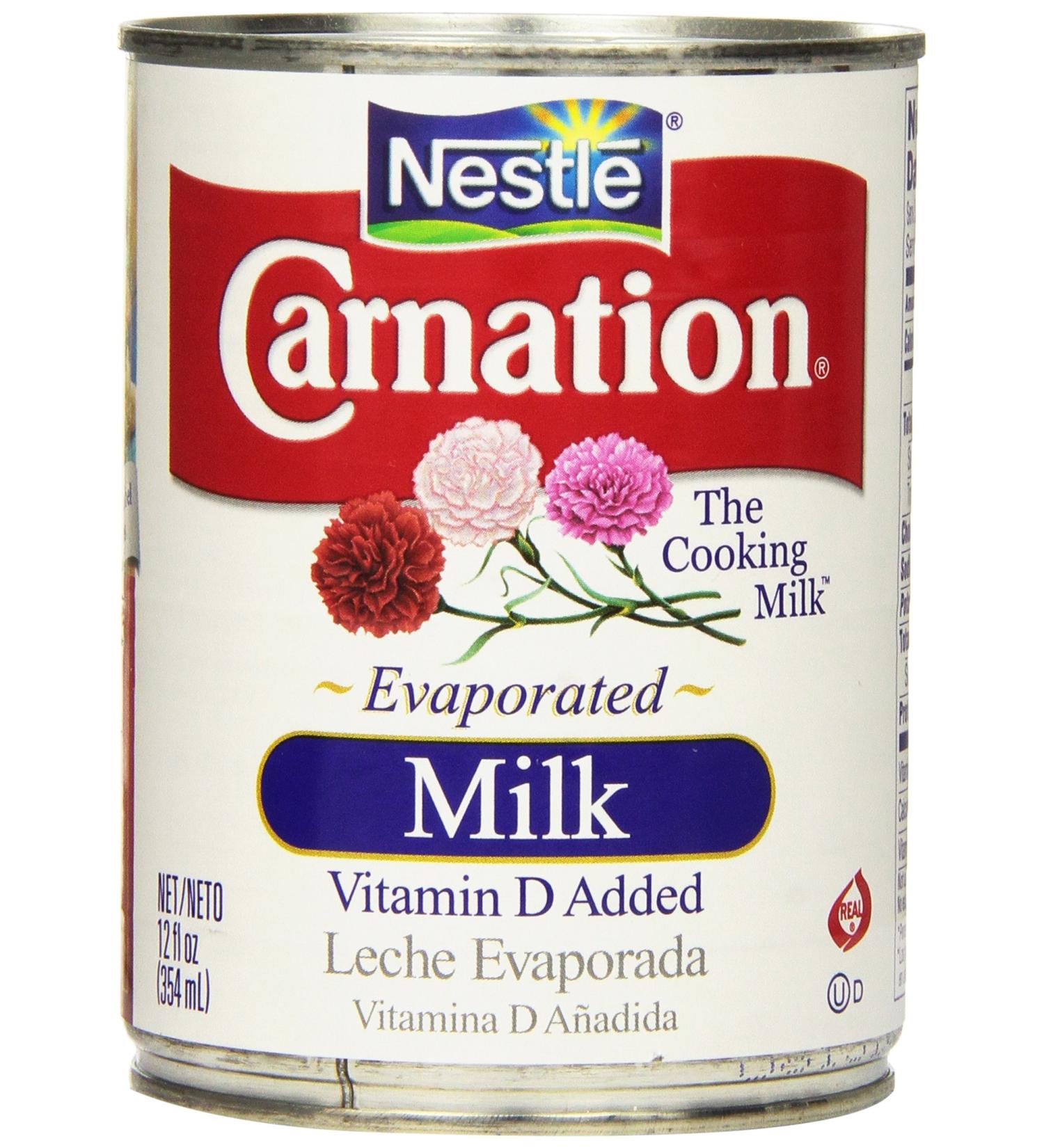 Nestle Carnation Evaporated Milk 12 Oz (4 Pack) - 12 Fl Oz Cans - Buy Online on GoSupps.com