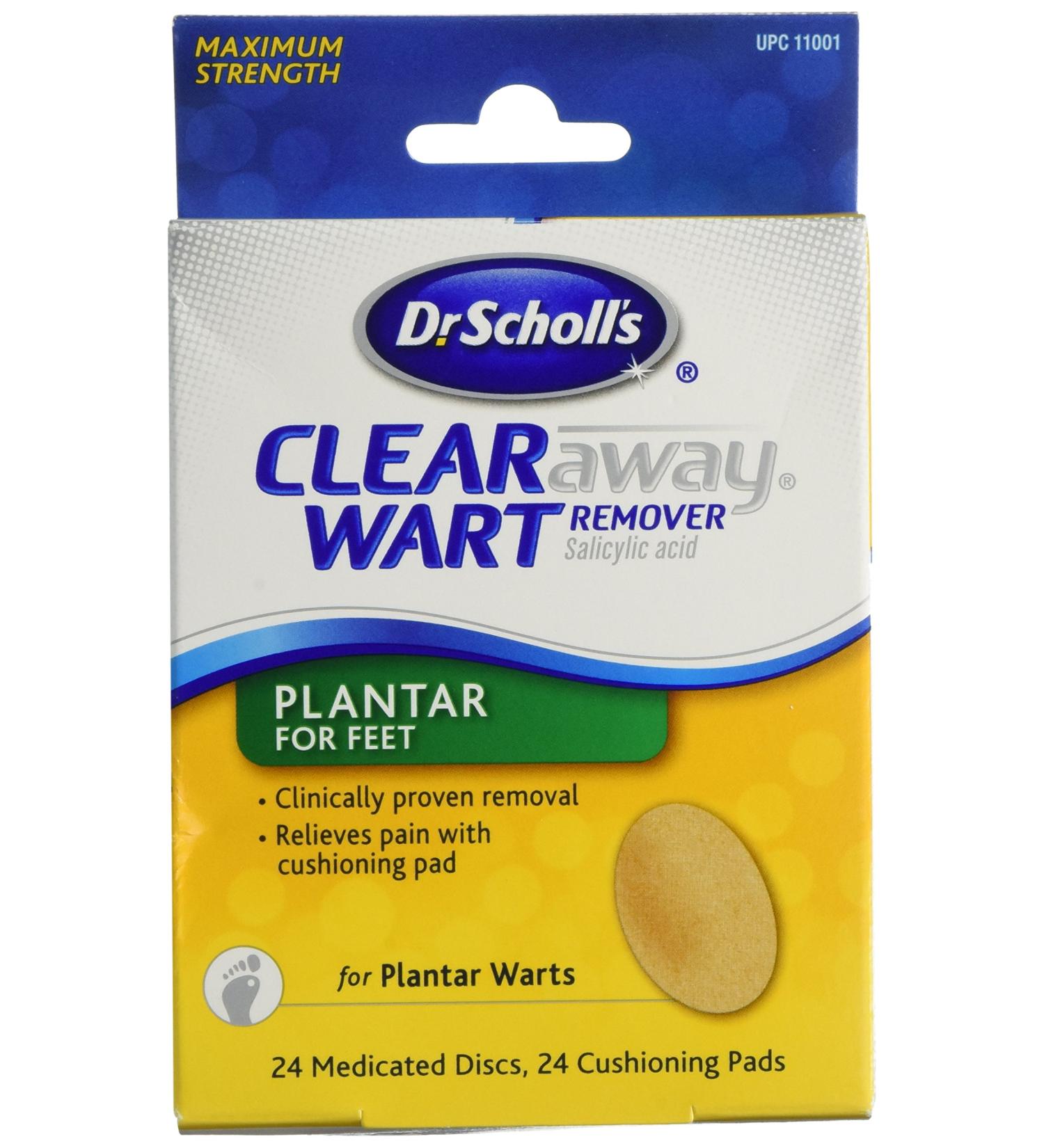 Dr. Scholl's Clear Away Wart Remover Plantar 24 ea