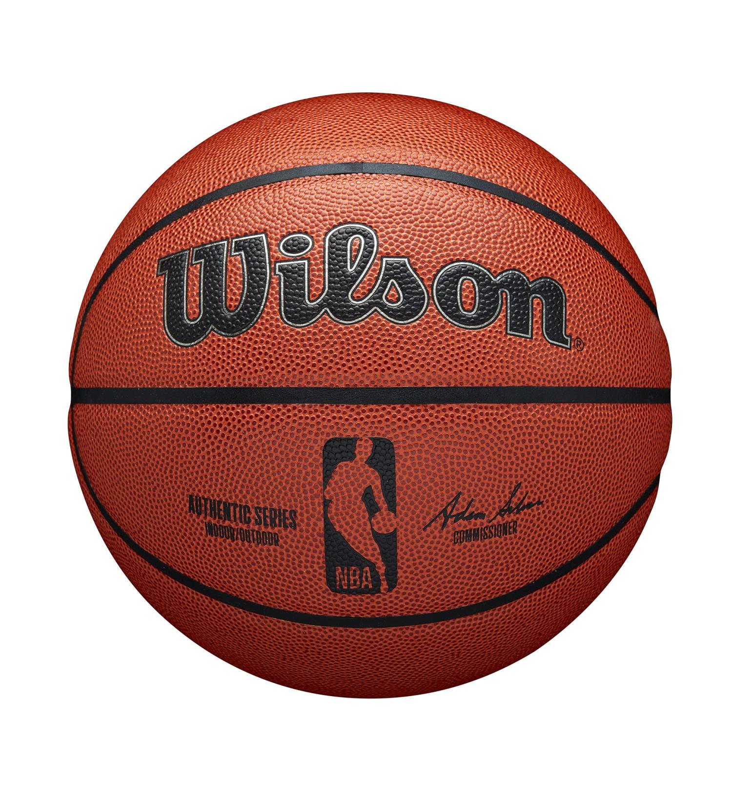 WILSON NBA Authentic Series Size 7 Basketball - 29.5 Indoor/Outdoor - Buy Online on GoSupps.com