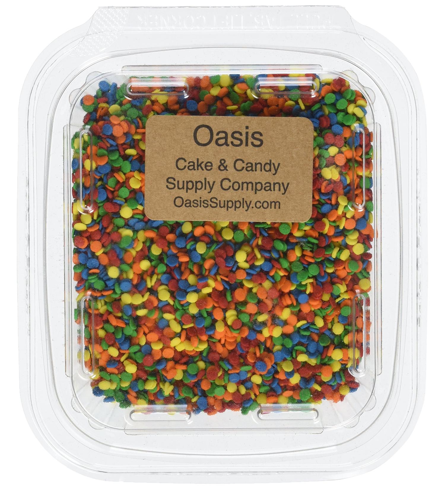 Americolor Rainbow Confetti Tub 4-Ounce - Buy Online on GoSupps.com