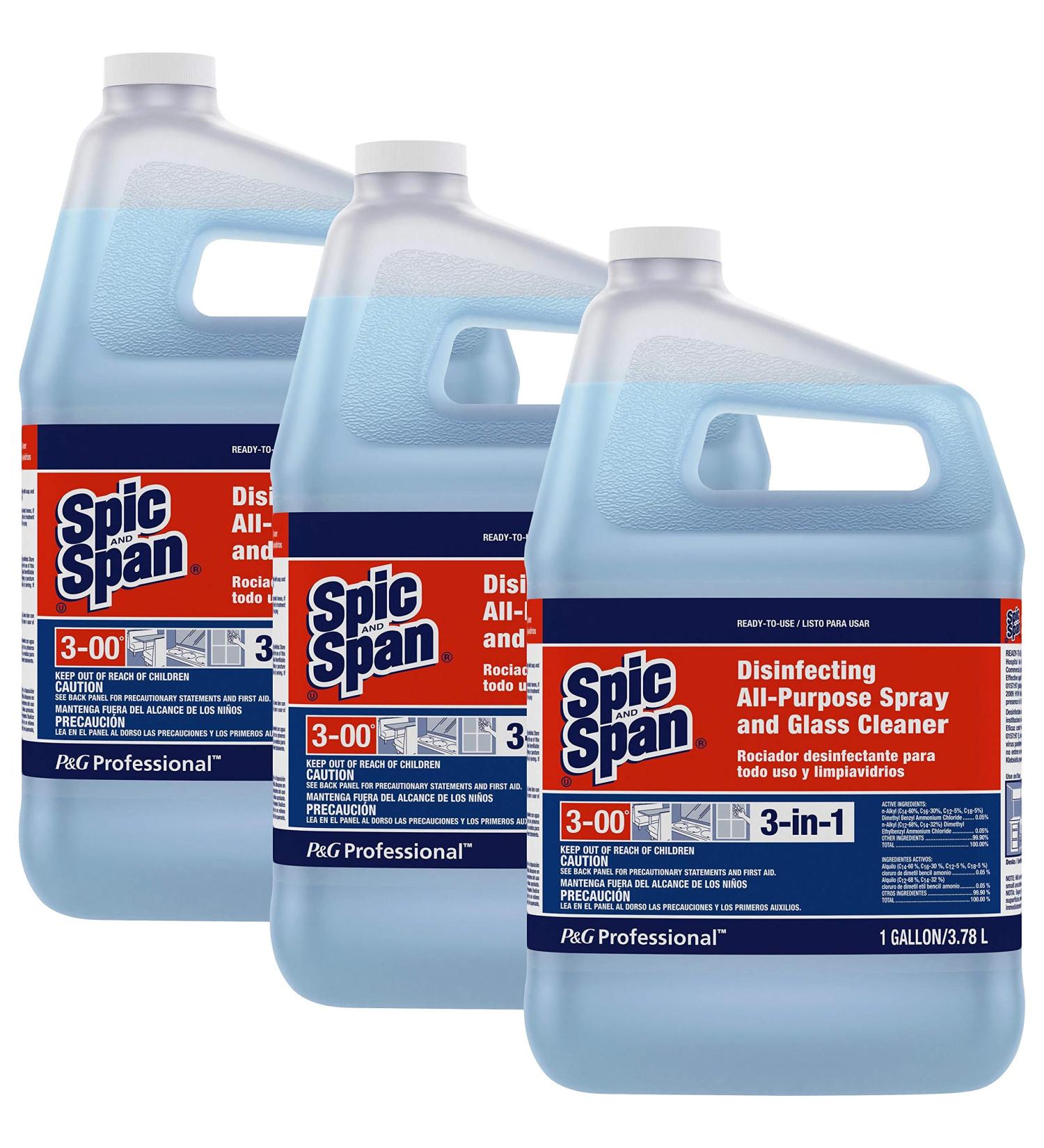 3-in-1 All-Purpose Glass Cleaner - Eco-Friendly & Streak-Free - Carton of 3 - International Shipping Available - Buy Online on GoSupps.com