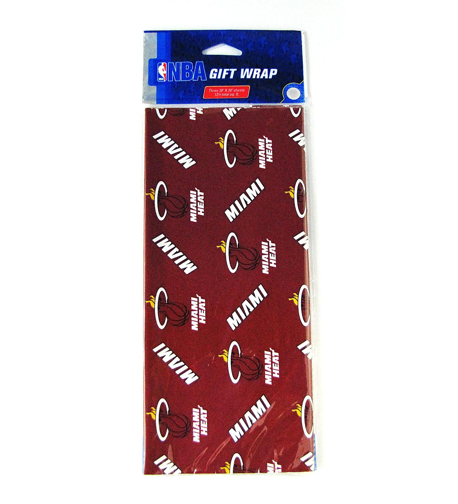 NBA Miami Heat Wrapping Paper