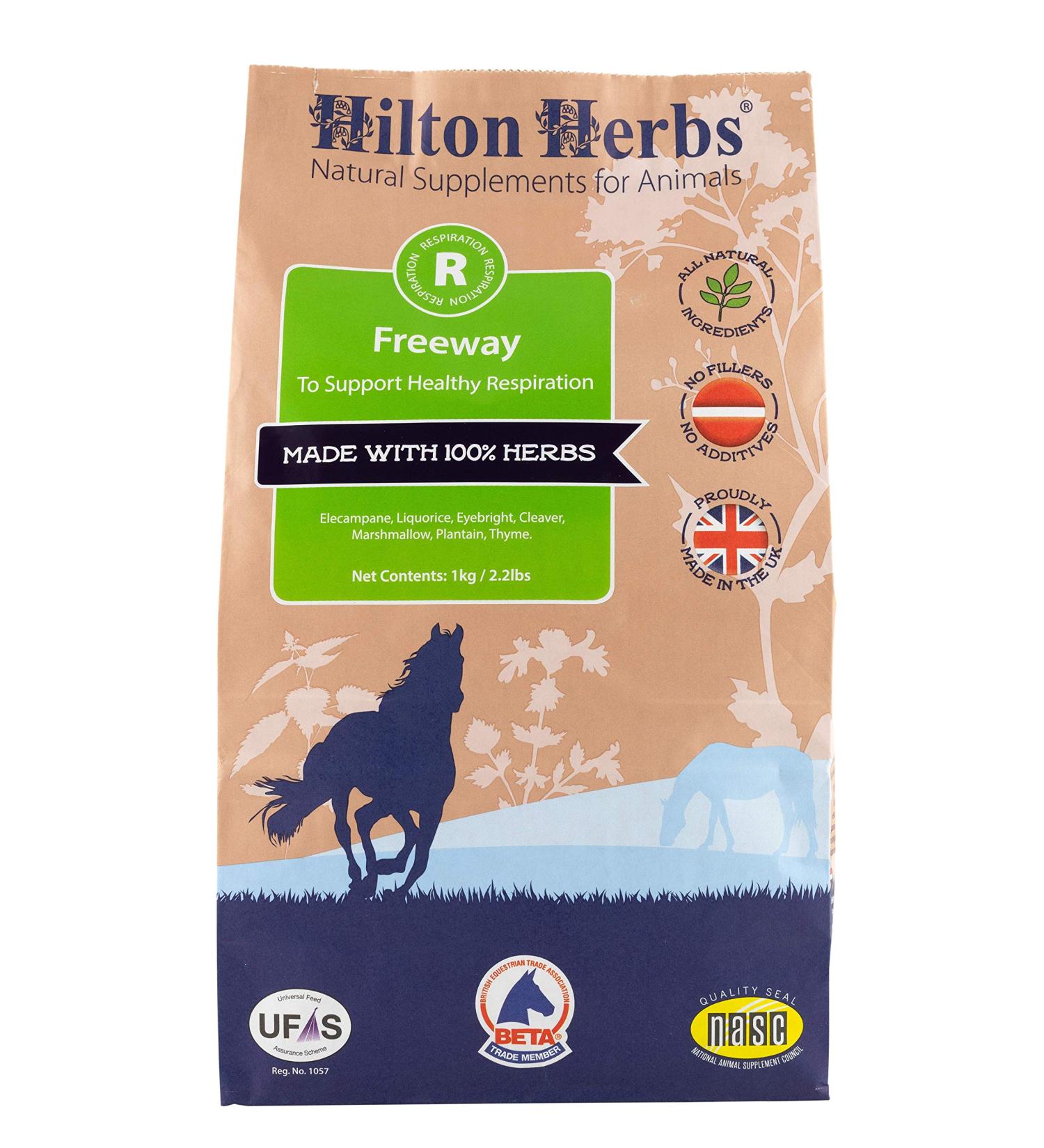 Hilton Herbs Ltd - Freeway Respiratory Supplement For Horses - Buy Online on GoSupps.com