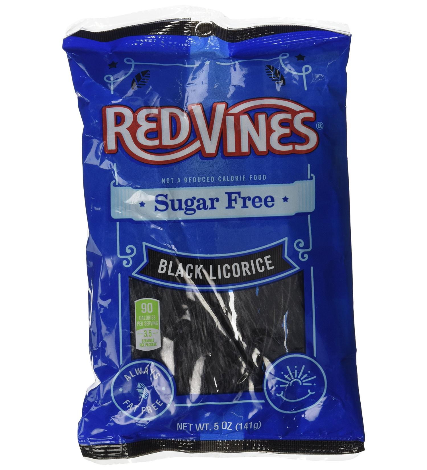 American Licorice Sugar Free Black Licorice Vines - 5 oz Bag - Buy Online on GoSupps.com