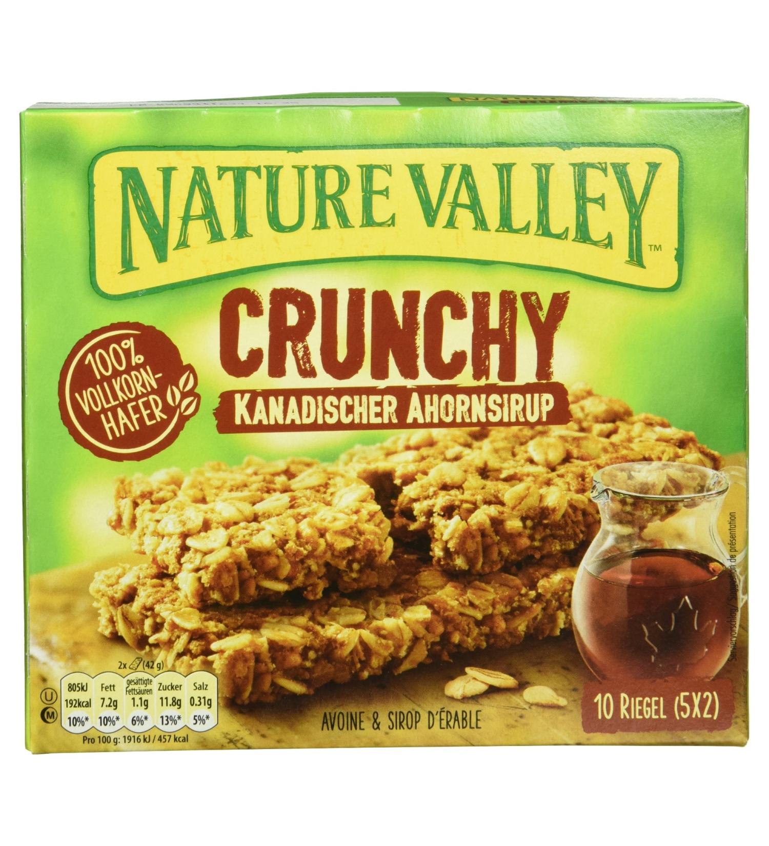 Buy Nature Valley Canadian Maple Syrup Cereal Bars - 10 Bars (210g) | International Shipping Available - Buy Online on GoSupps.com