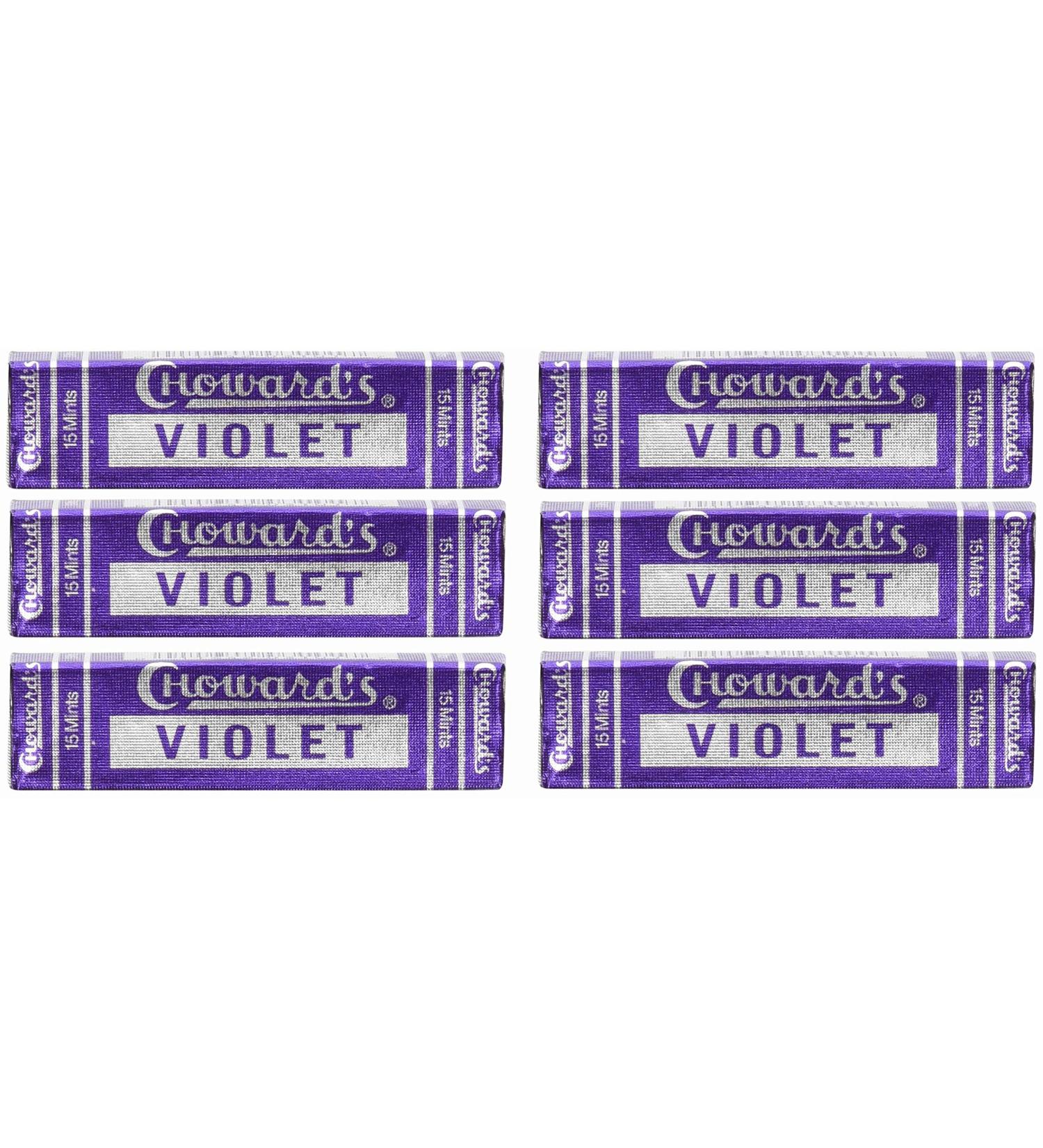 Violet Mints - Choward's (6 Pack)