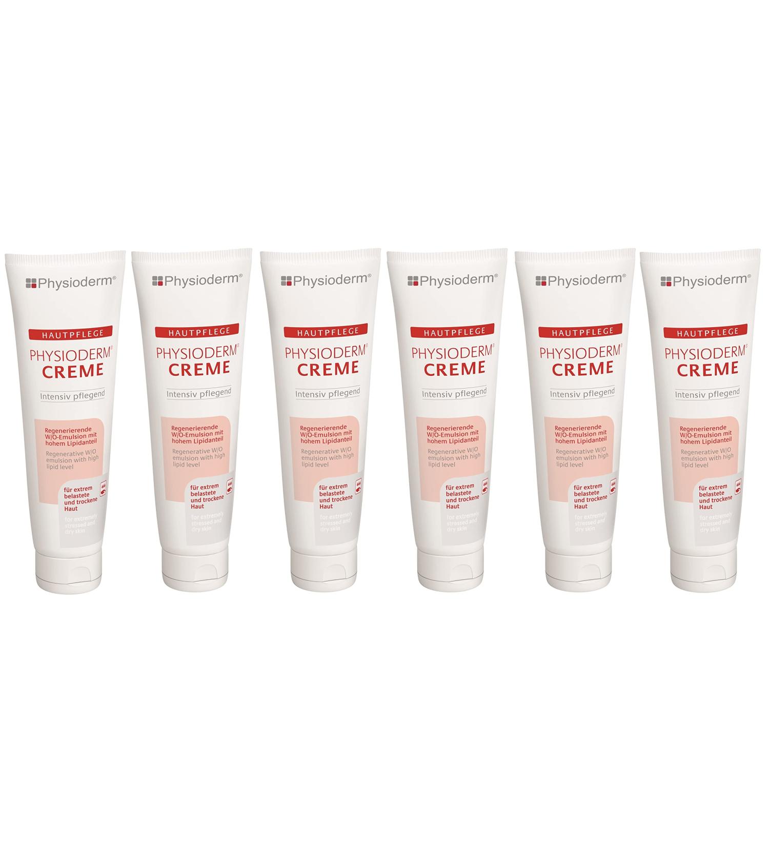 Physioderm cream 6 x 100 ml tube