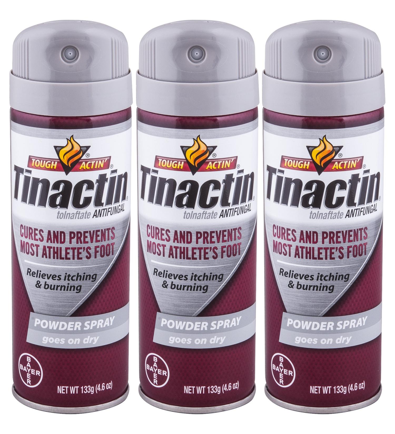 Tinactin Athlete's Foot Powder Spray - Pack of 3 | Effective Fungal Relief | Fast-Acting Antifungal Solution for Maximum Comfort - Buy Online on GoSupps.com