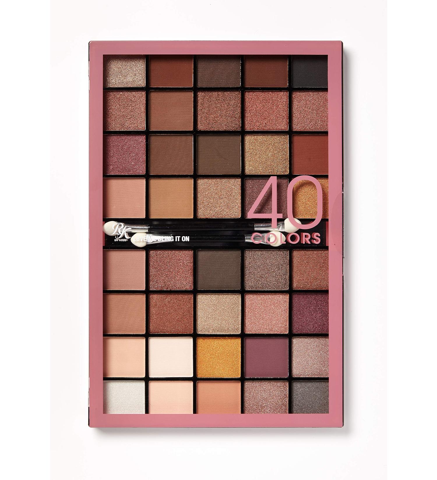 Ruby Kisses Bling It On Eye Shadow Palette - 40 Shadows Makeup for Spring - Buy Online on GoSupps.com