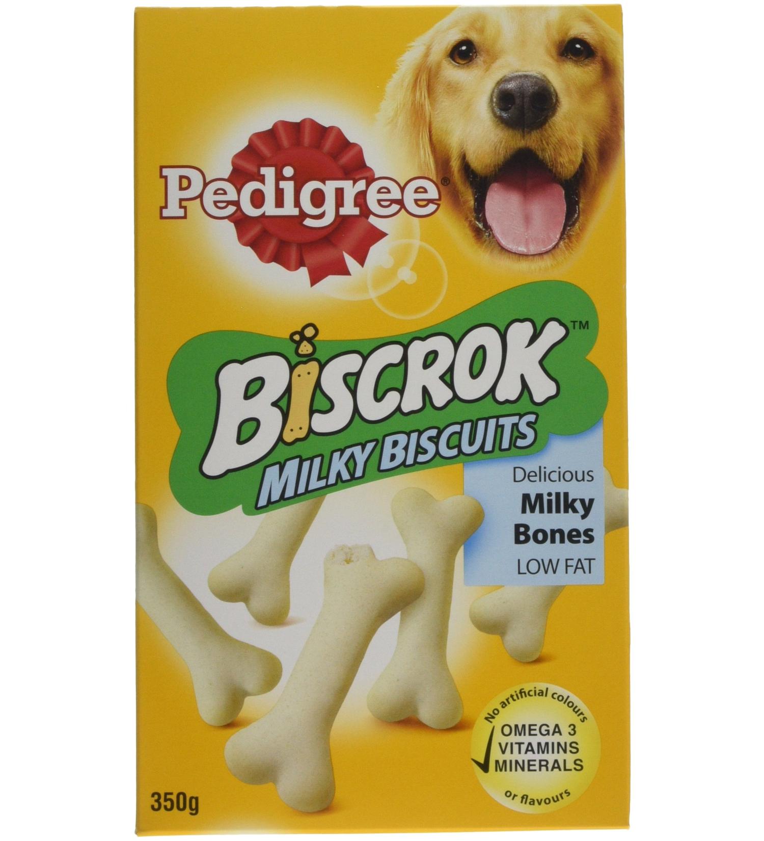 Pedigree Dog Treat Milky Biscuits 350g - Buy Online on GoSupps.com