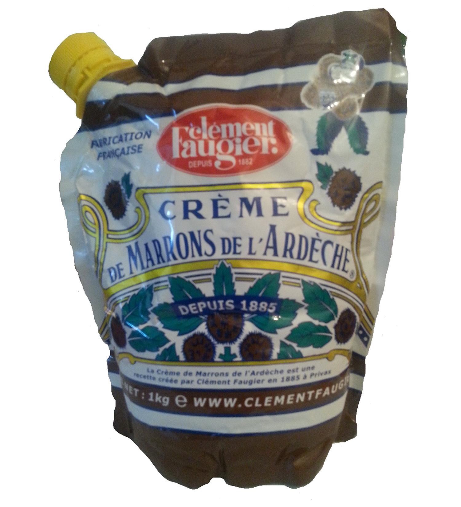 Cl ment Faugier - Cream of Chestnuts from the Ard che - Bottle - 1 kg - Buy Online on GoSupps.com