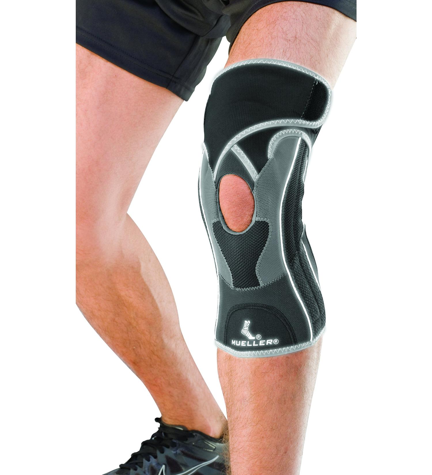 Mueller Hg80 Premium Knee Brace - SS18 Black Medium | Best Support & Comfort for All Activities - Worldwide Shipping - Buy Online on GoSupps.com