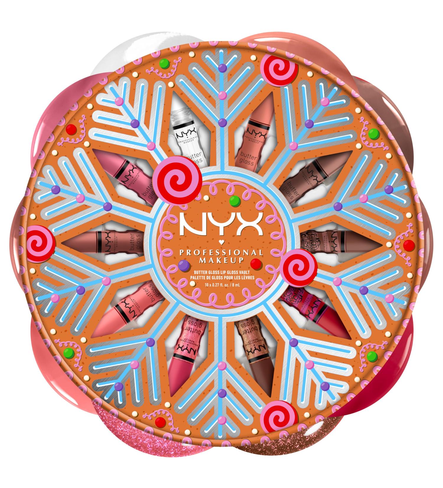  NYX PROFESSIONAL MAKEUP NYX Professional Makeup Holiday 25 Butter Gloss Vault - Buy Online on GoSupps.com