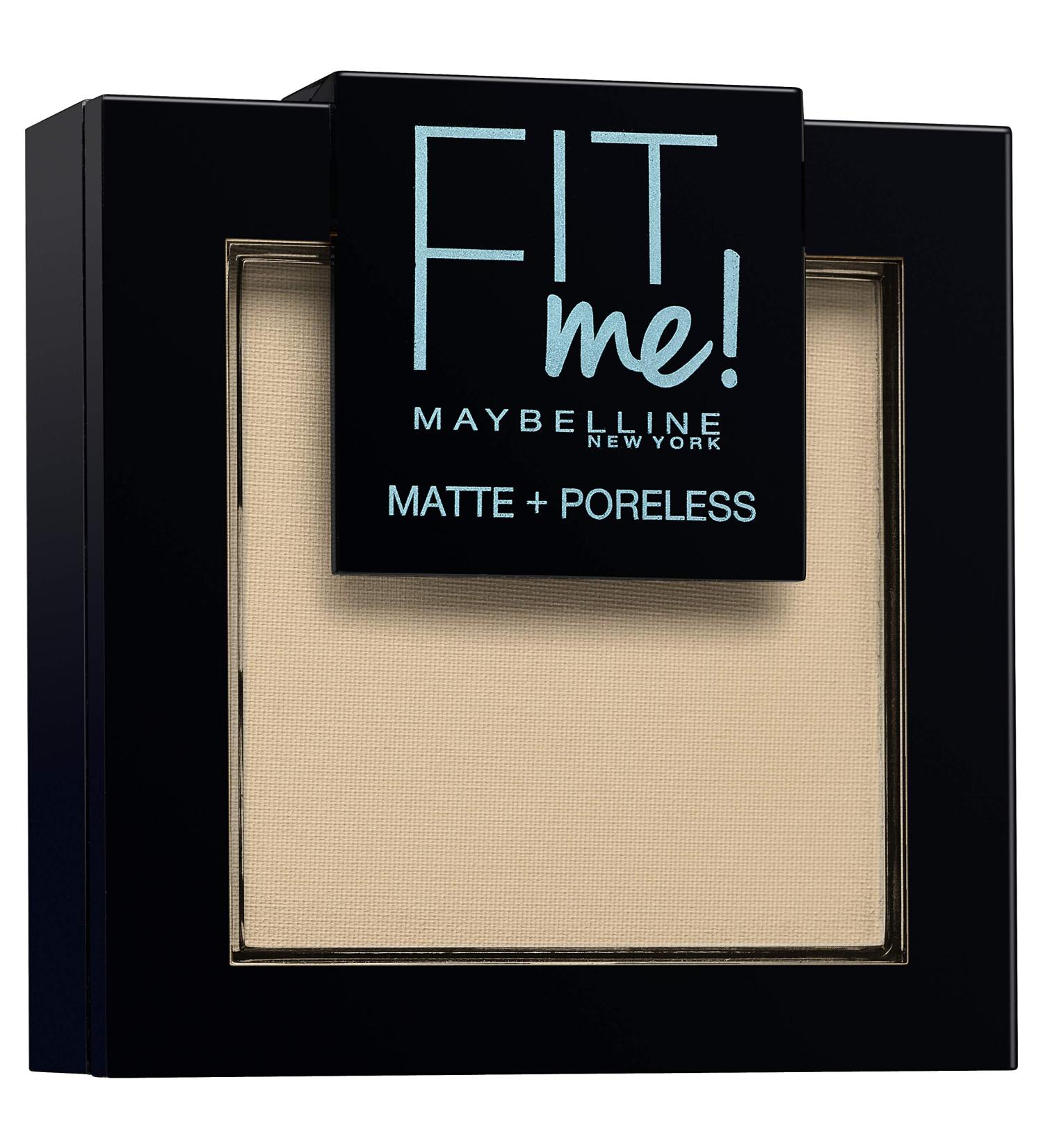 Buy Maybelline Fit Me Matte & Poreless Powder 105 Ivory - 9g | Best Powder for Normal to Oily Skin - International Shipping Available - Buy Online on GoSupps.com