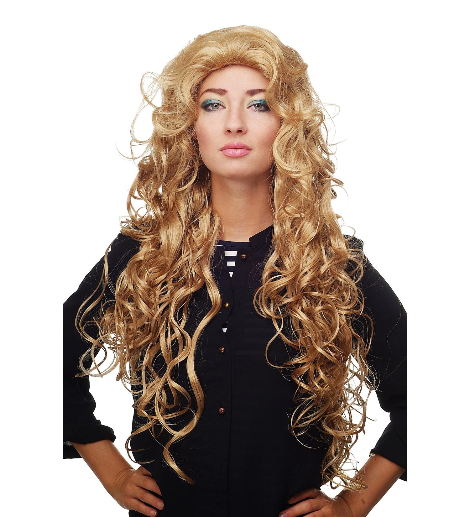 WIG ME UP 81445-24B Women's Golden Blonde Wig - Long Voluminous Curls with Great Parting - International Shipping Available - Buy Online on GoSupps.com