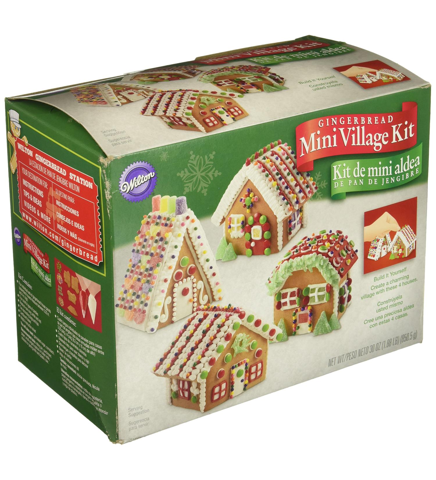 Wilton Mini Village Gingerbread House Kit - DIY Holiday Decorating Set - Buy Online on GoSupps.com