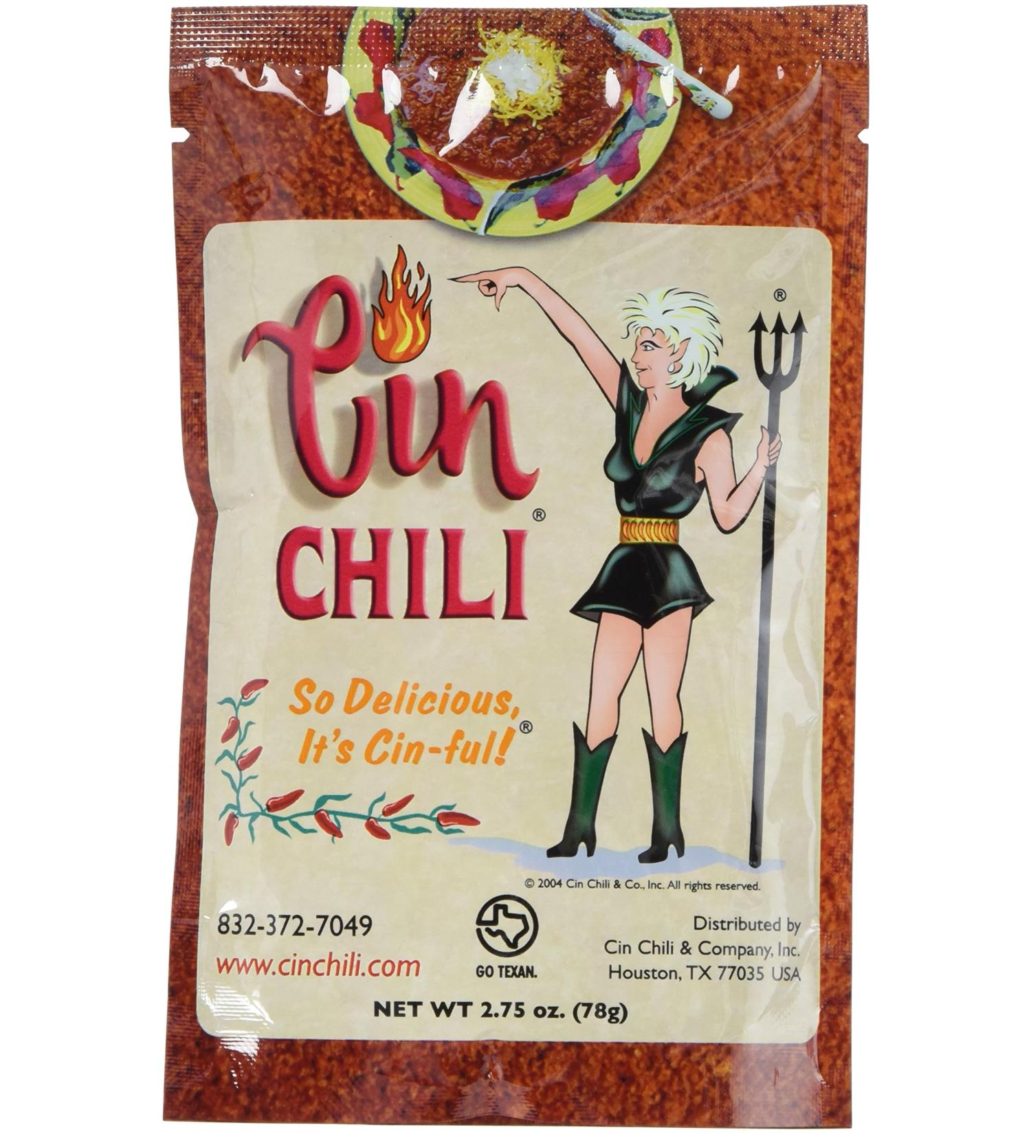 Cin Chili Mix 6 - Gourmet Blend of Spices for Flavorful Chili - Buy Online on GoSupps.com