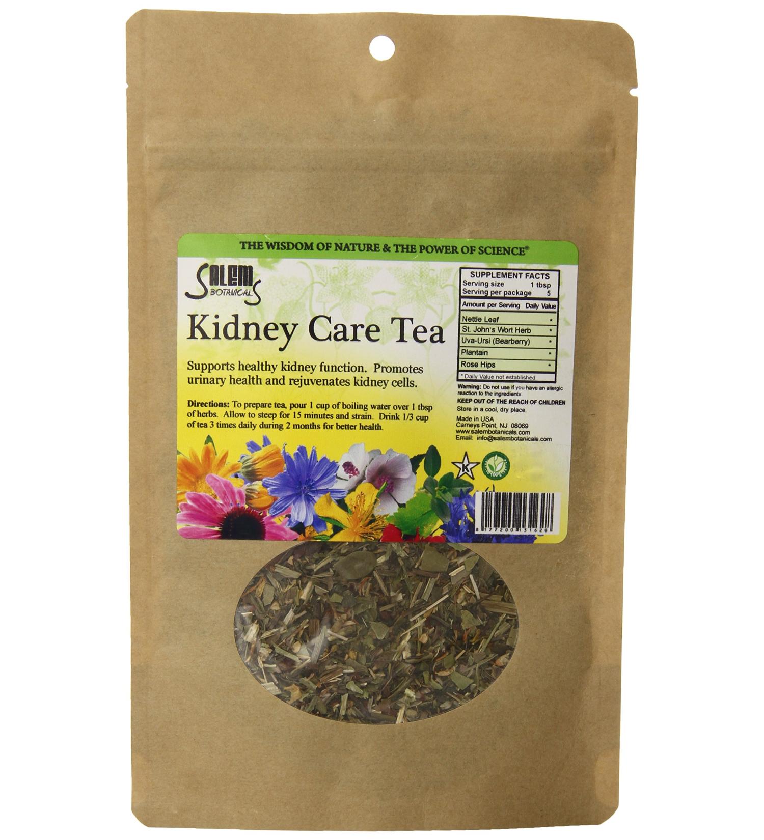 Salem Botanicals Kidney Care Tea 1.8 oz Herbal - Pack of 1 - Buy Online on GoSupps.com
