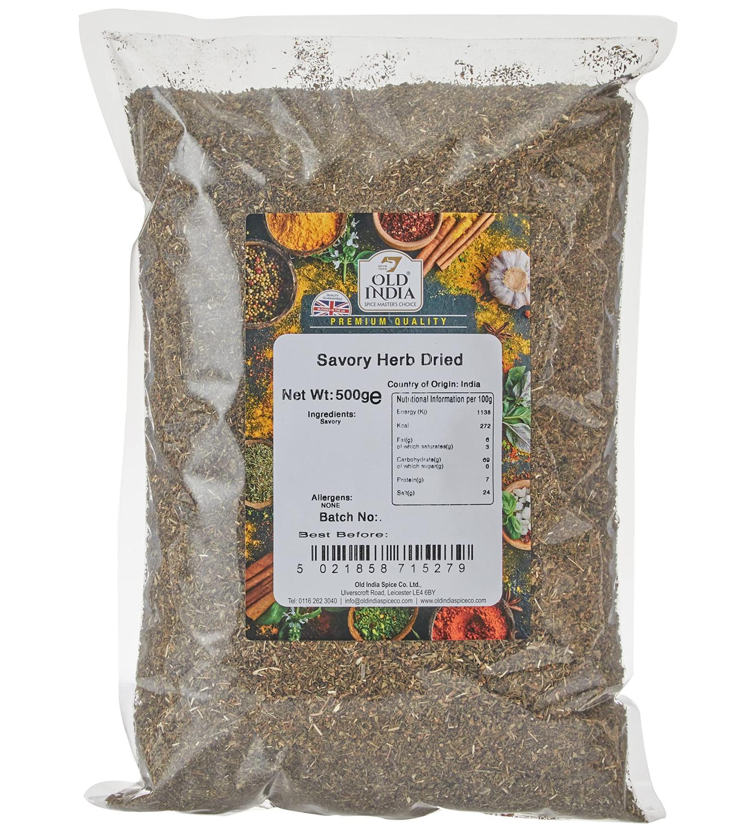 Old India Savoury Herb Dried 500g - Premium Quality Spice Blend - Buy Online on GoSupps.com