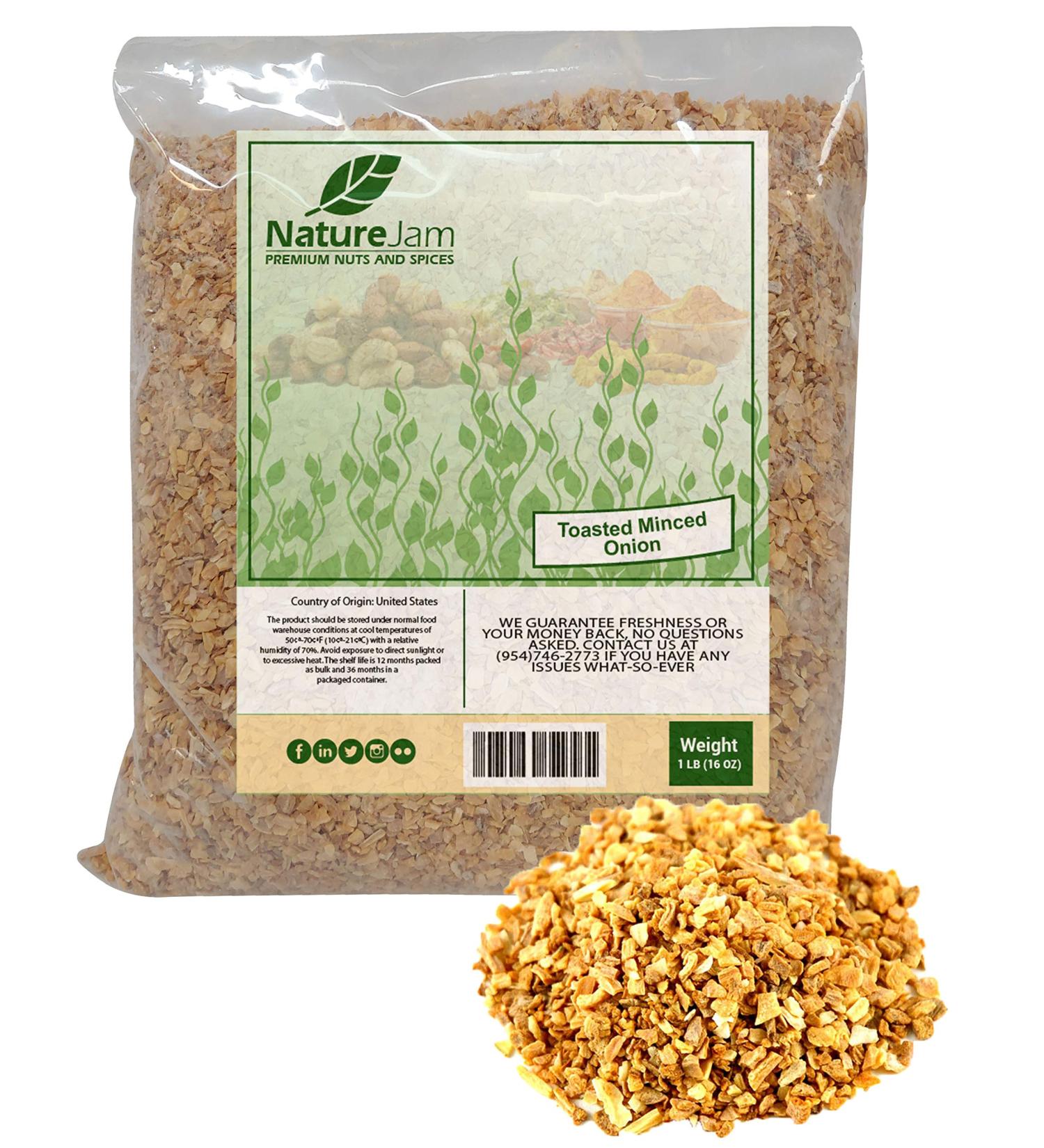 Minced & Toasted Onions (1 lb) - Premium Quality Ingredients for Flavorful Dishes - Buy Online on GoSupps.com