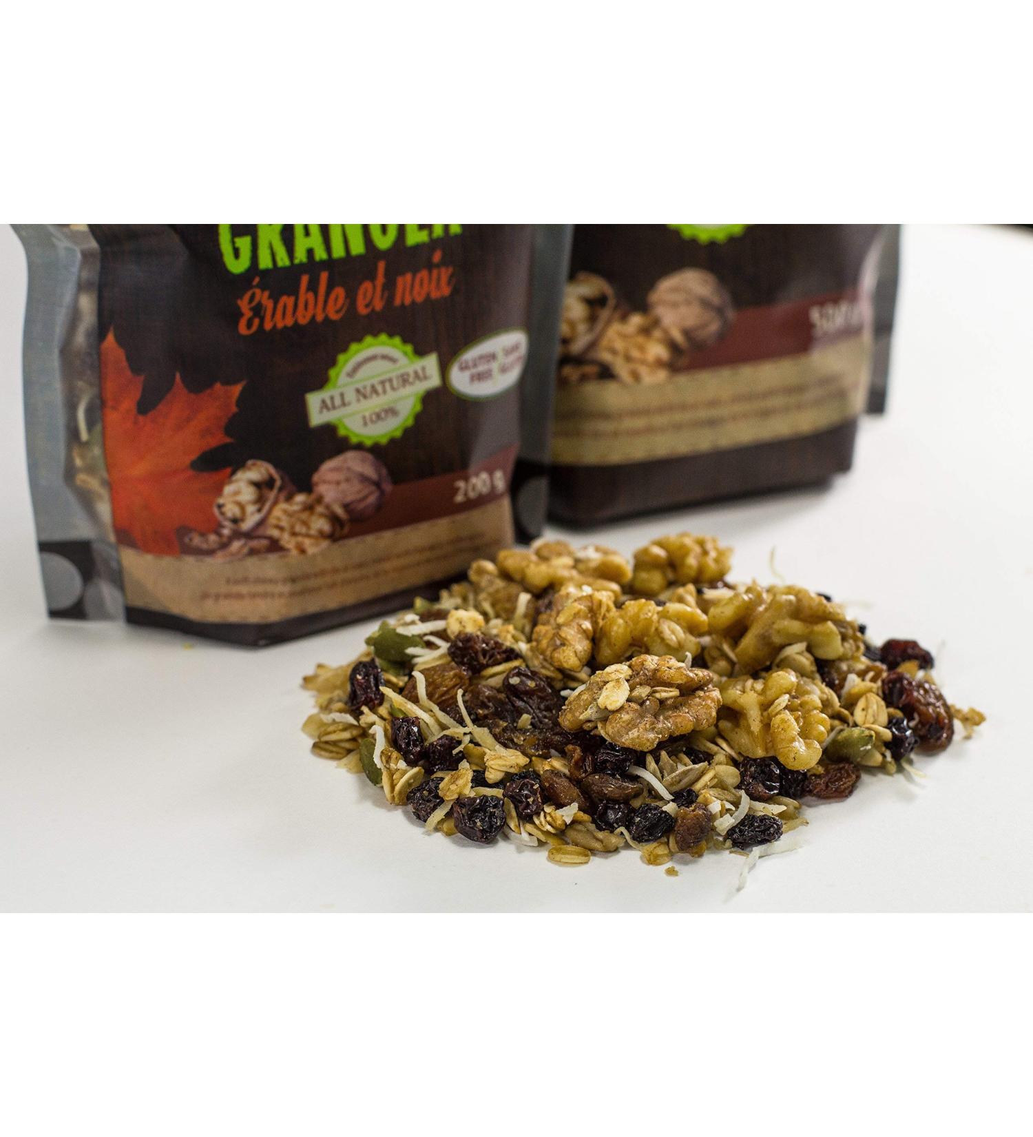 Living Alive Gluten Free Granola-Maple Walnut(65 g) 65 g (Pack of 1)