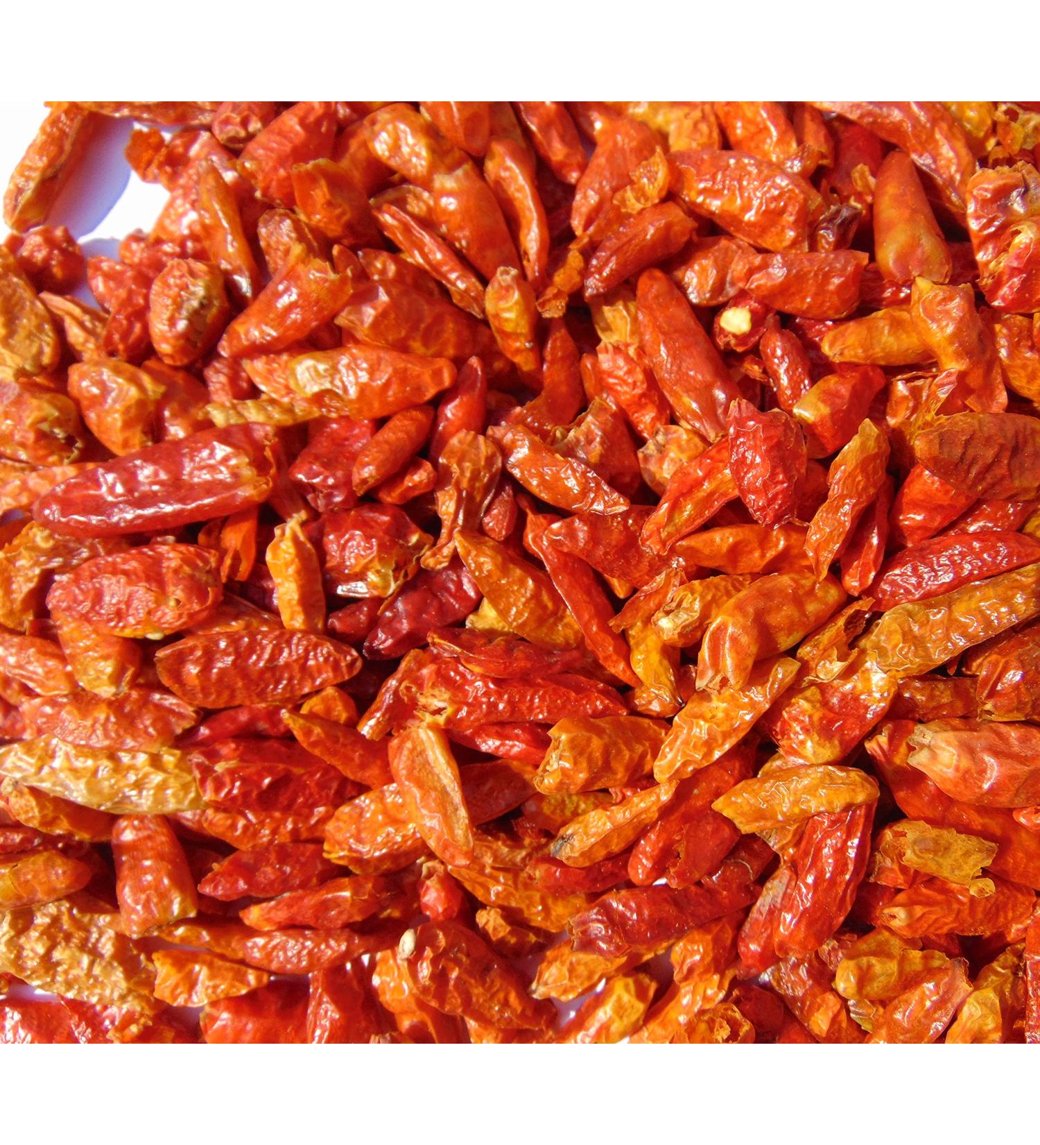 Pili-Pili / Whole Peppers Bird Tongue Pili-Pili / Uganda / 500 g - Buy Online on GoSupps.com