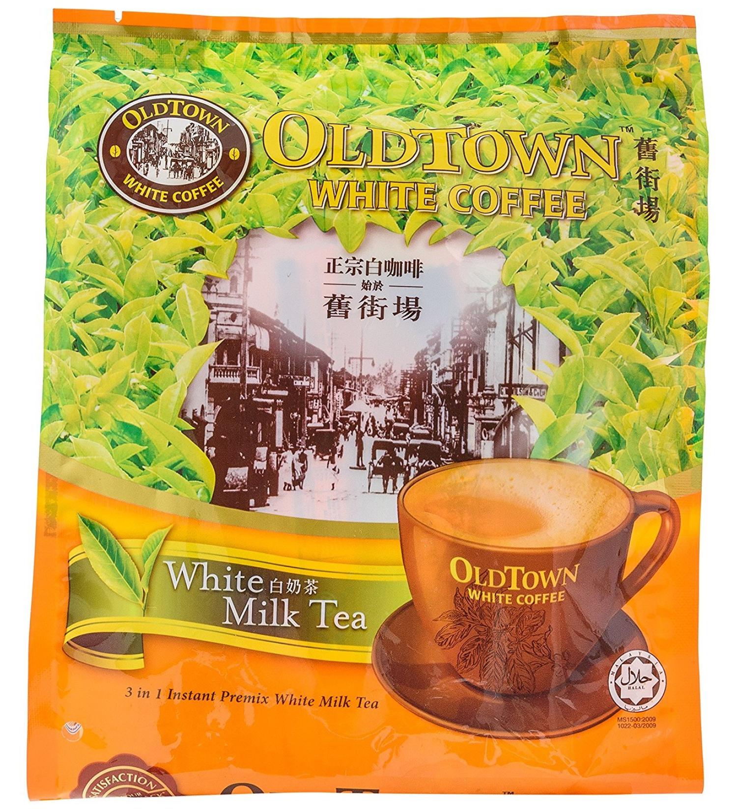 OLD TOWN 3 IN 1 Tea White Milk 16.9 Oz - Authentic Malaysian Instant Tea Mix - Buy Online on GoSupps.com