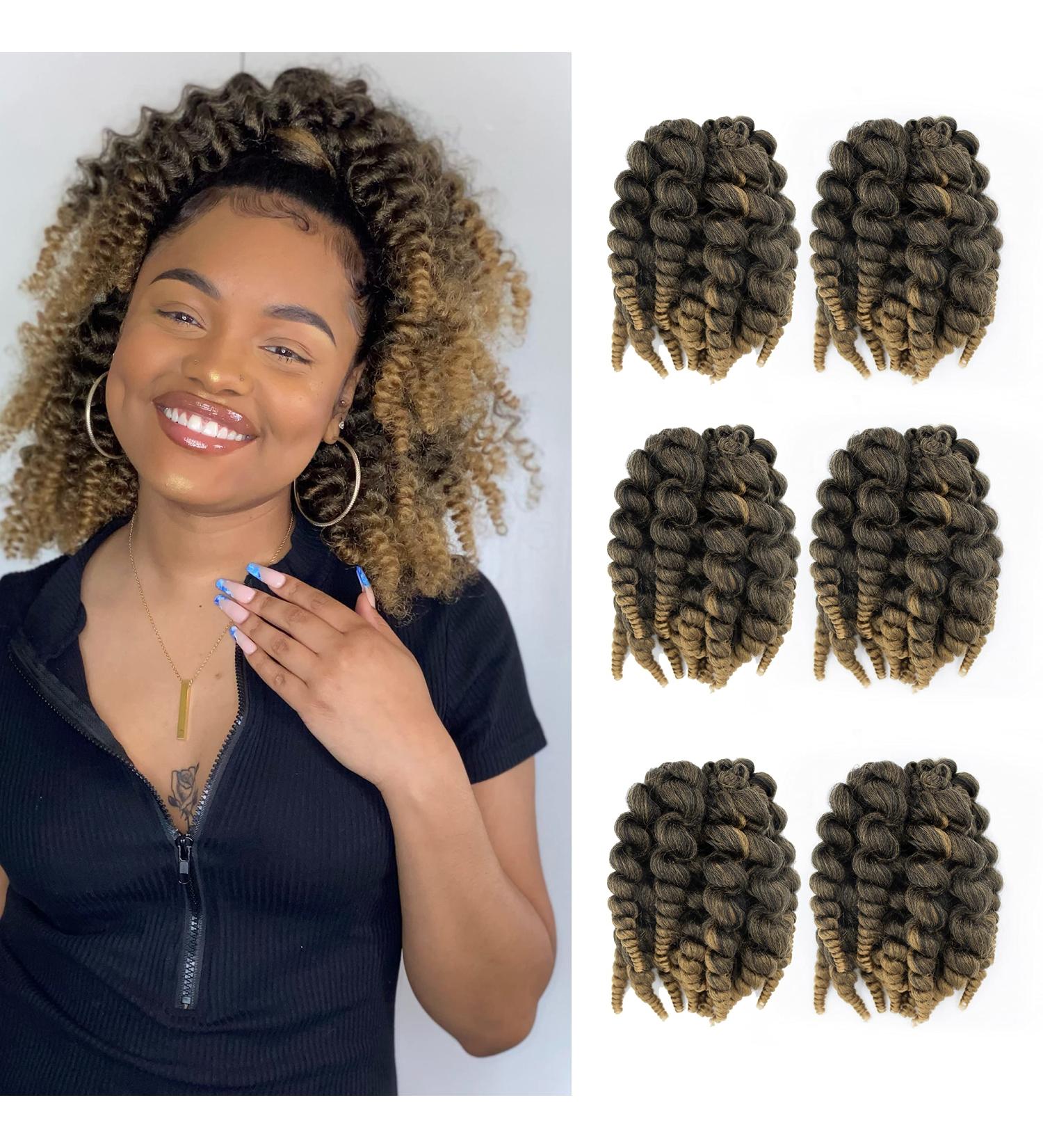 Darling Flexi Rod Curls Crochet Hair Extensions 14 Inch 3 Packs #1/27 - Buy Online on GoSupps.com