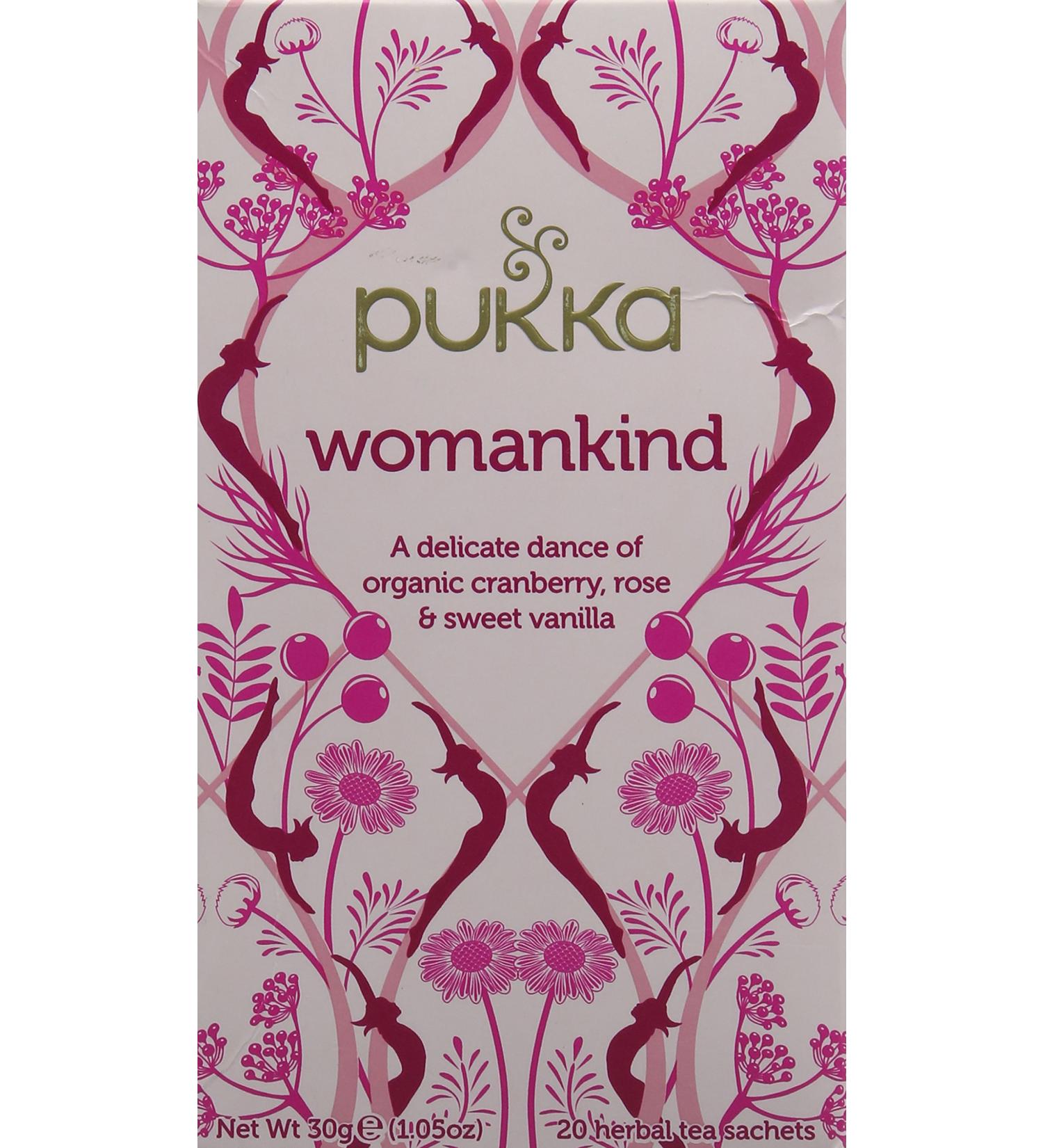 Pukka Womankind Herbal Tea 30 g - Buy Online on GoSupps.com