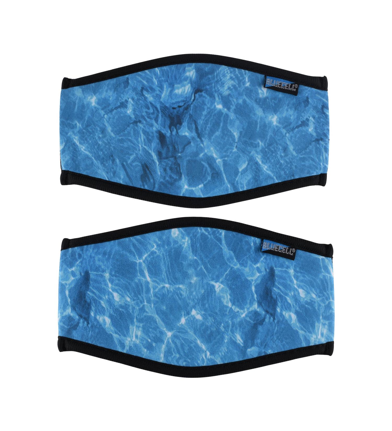 Bluecell Neoprene Diving Mask Strap Cover - Ocean Pattern (2pcs) - Buy Online on GoSupps.com