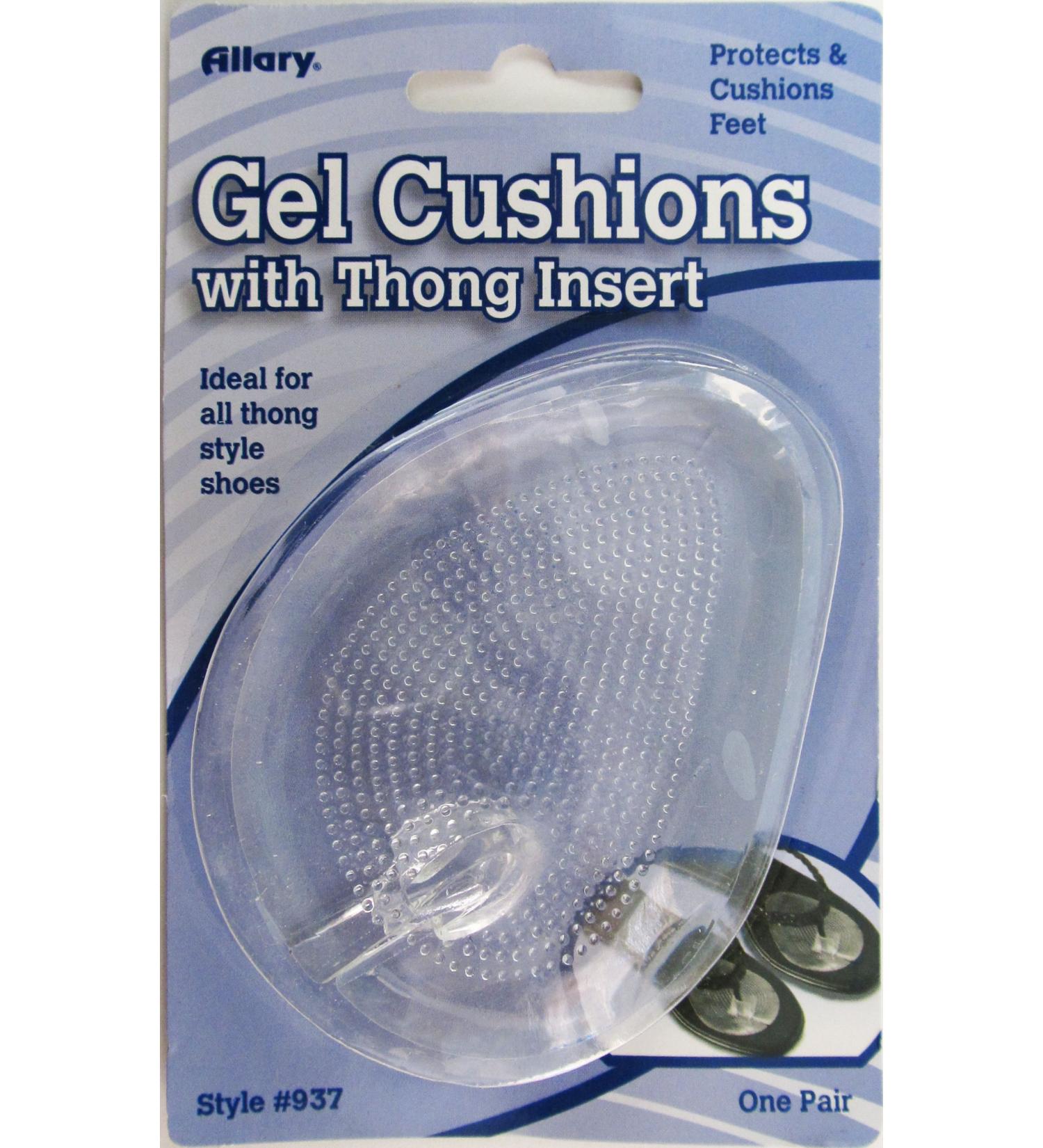 Allary Gel Cushions with Thong Insert  1 Pair  Model 937