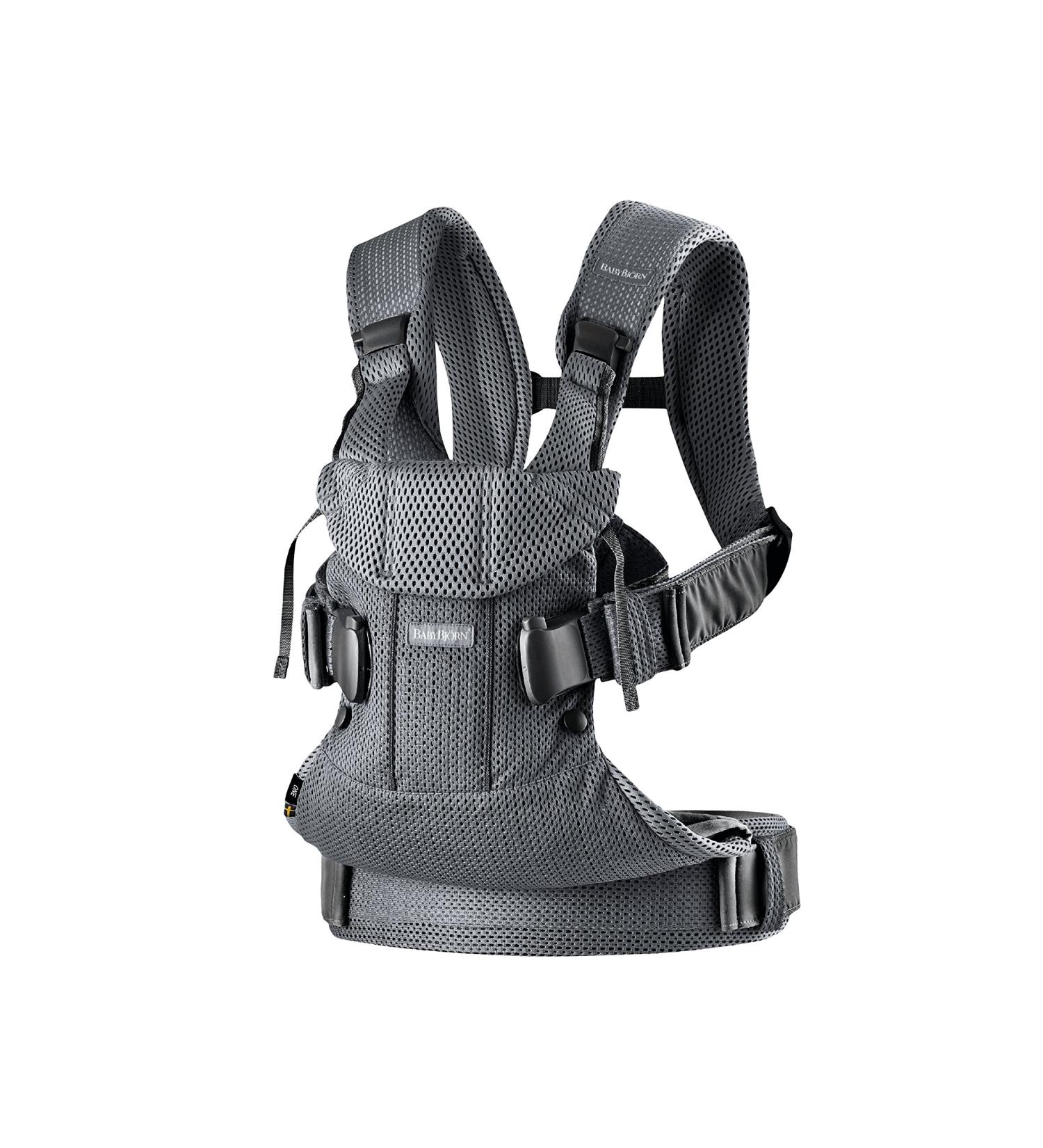 Buy BabyBjrn Baby Carrier One Air - 3D Mesh in Anthracite Grey | International Shipping Available - Buy Online on GoSupps.com