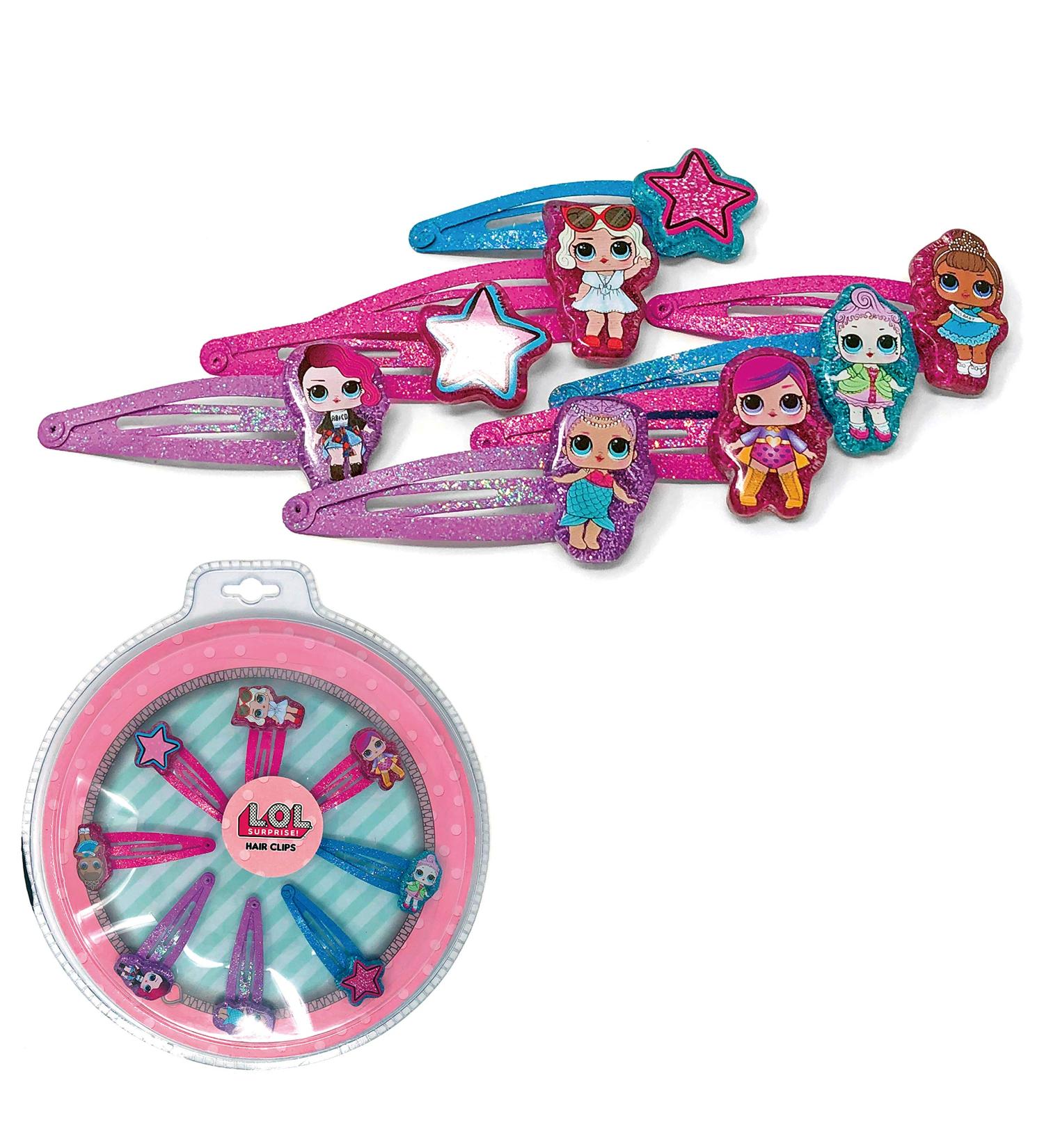 LOL Surprise 8 Pieces Hair Clips Set