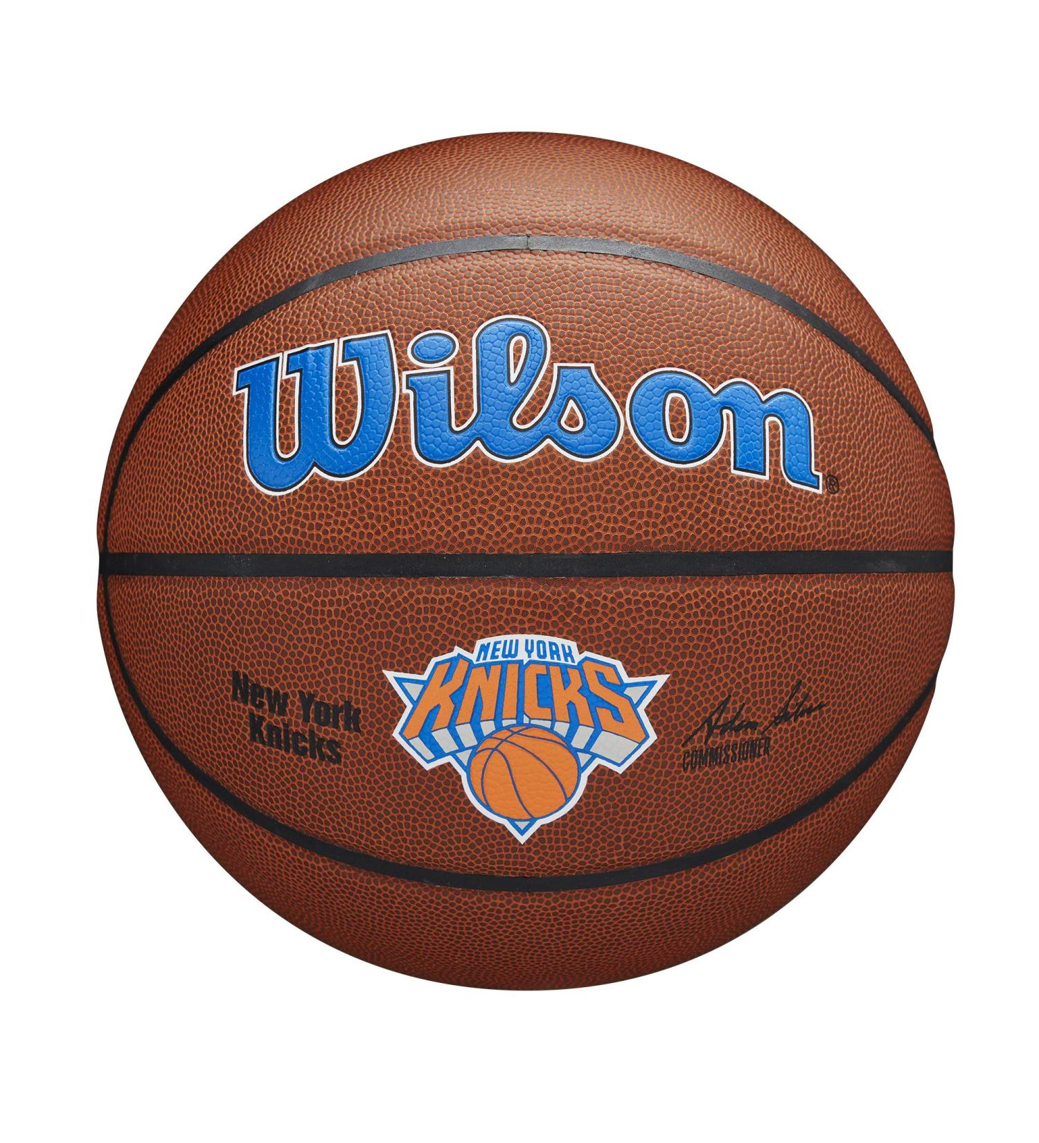 Wilson NBA New York Knicks Autograph Mini Basketball - Official Team Merchandise - Buy Online on GoSupps.com