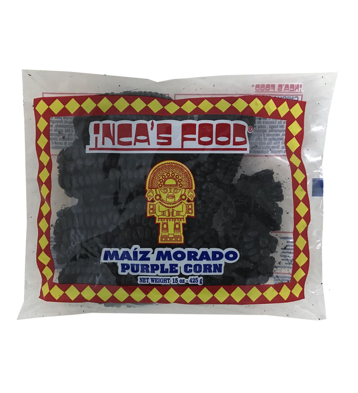 Inca's Food Maiz Morado (Purple Corn) 15 oz - Product of Peru