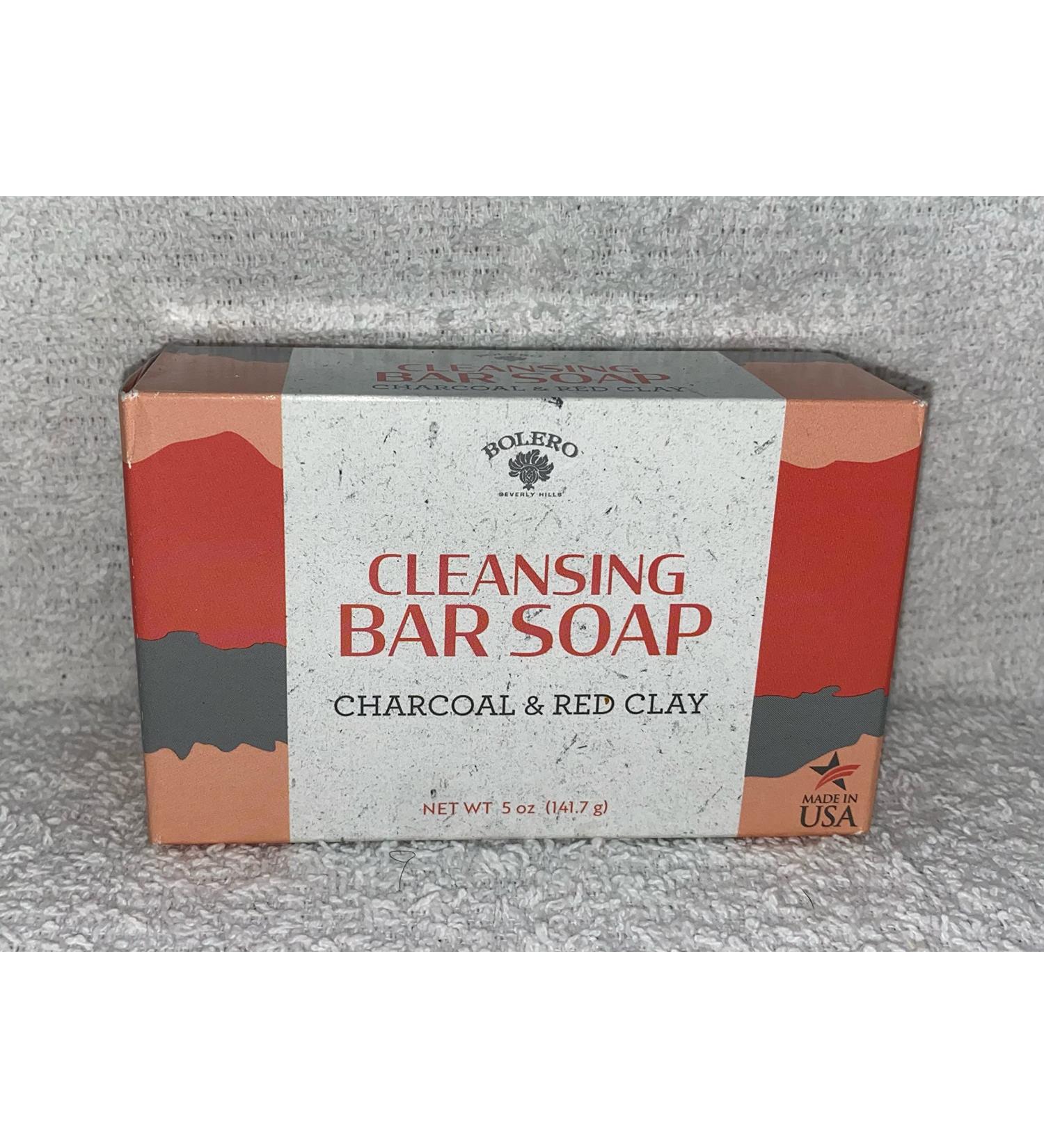 Cleansing Bar Soap Charcoal & Red Clay
