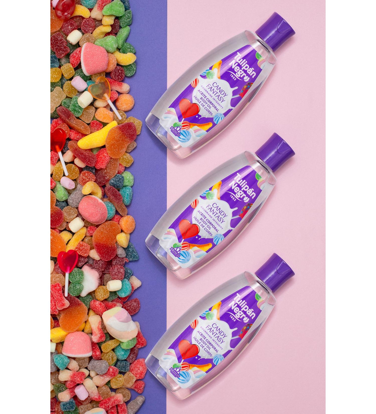 BRISEIS SA Zwarte Tulipan Body Oil Candy Fantasy 200 ml - Buy Online on GoSupps.com