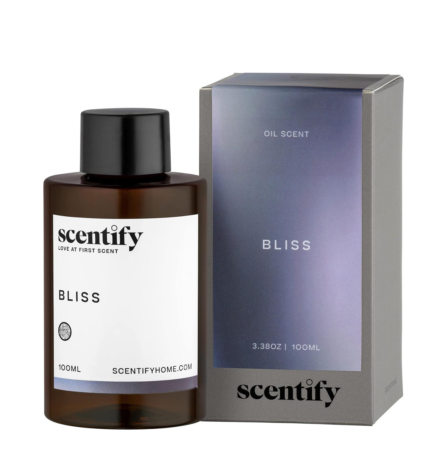 Scentify Bliss Aroma Oil Refill - Eucalyptus & Bergamot Diffuser Oils | Non-Toxic Pet-Friendly Aromatherapy | Luxurious Relaxing Fragrance 3.4 oz - Buy Online on GoSupps.com
