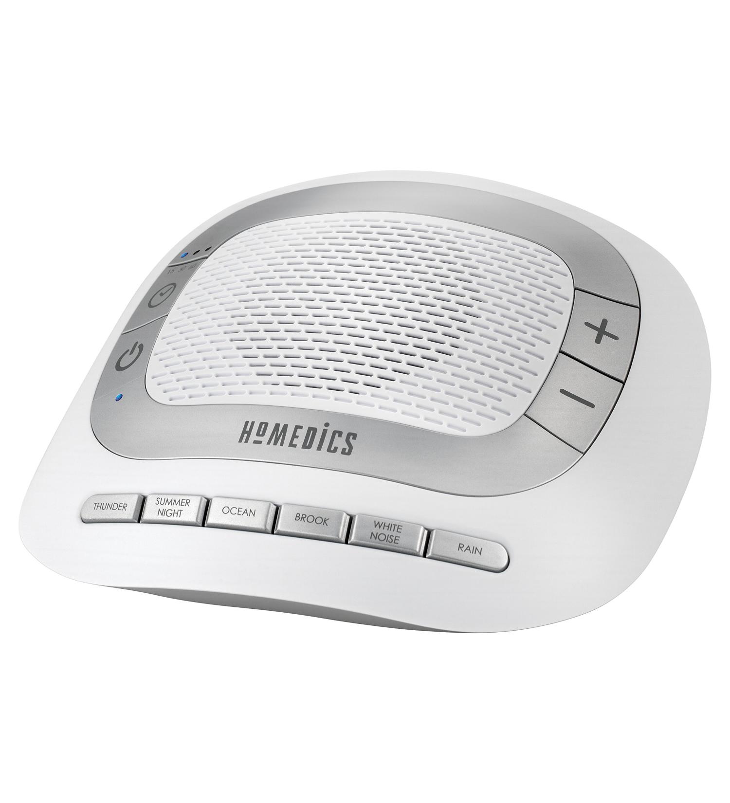 Homedics Natural Sleep Aid | 5 Soothing Tones & White Noise | Perfect for Better Sleep & Travel - Buy Online on GoSupps.com