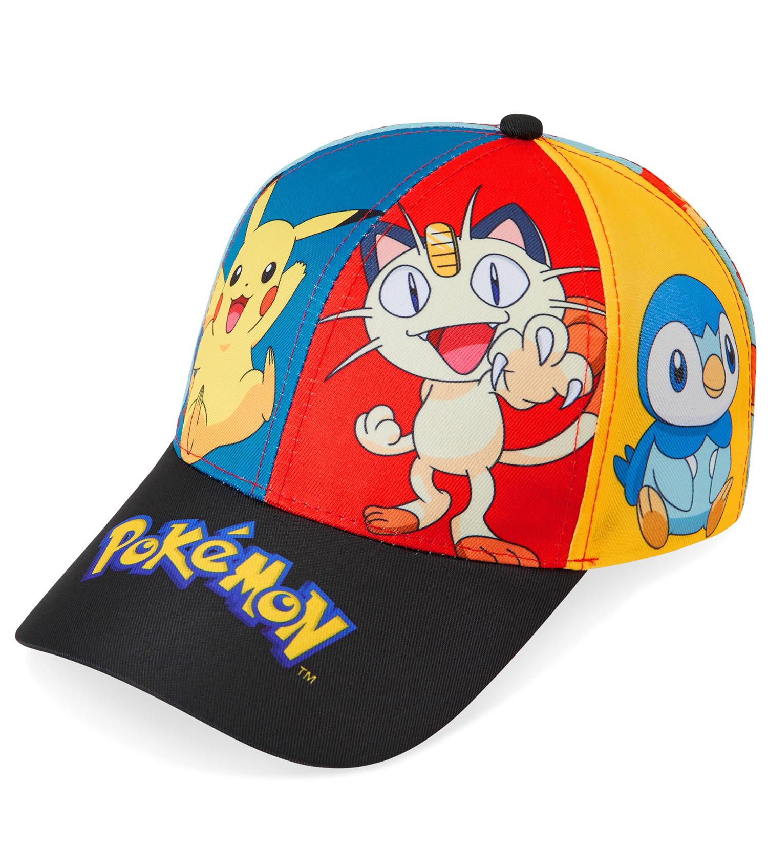Shop Pokemon Baseball Cap for Kids | Snapback & Bucket Hats - Multi-Color Pikachu Designs - Buy Online on GoSupps.com