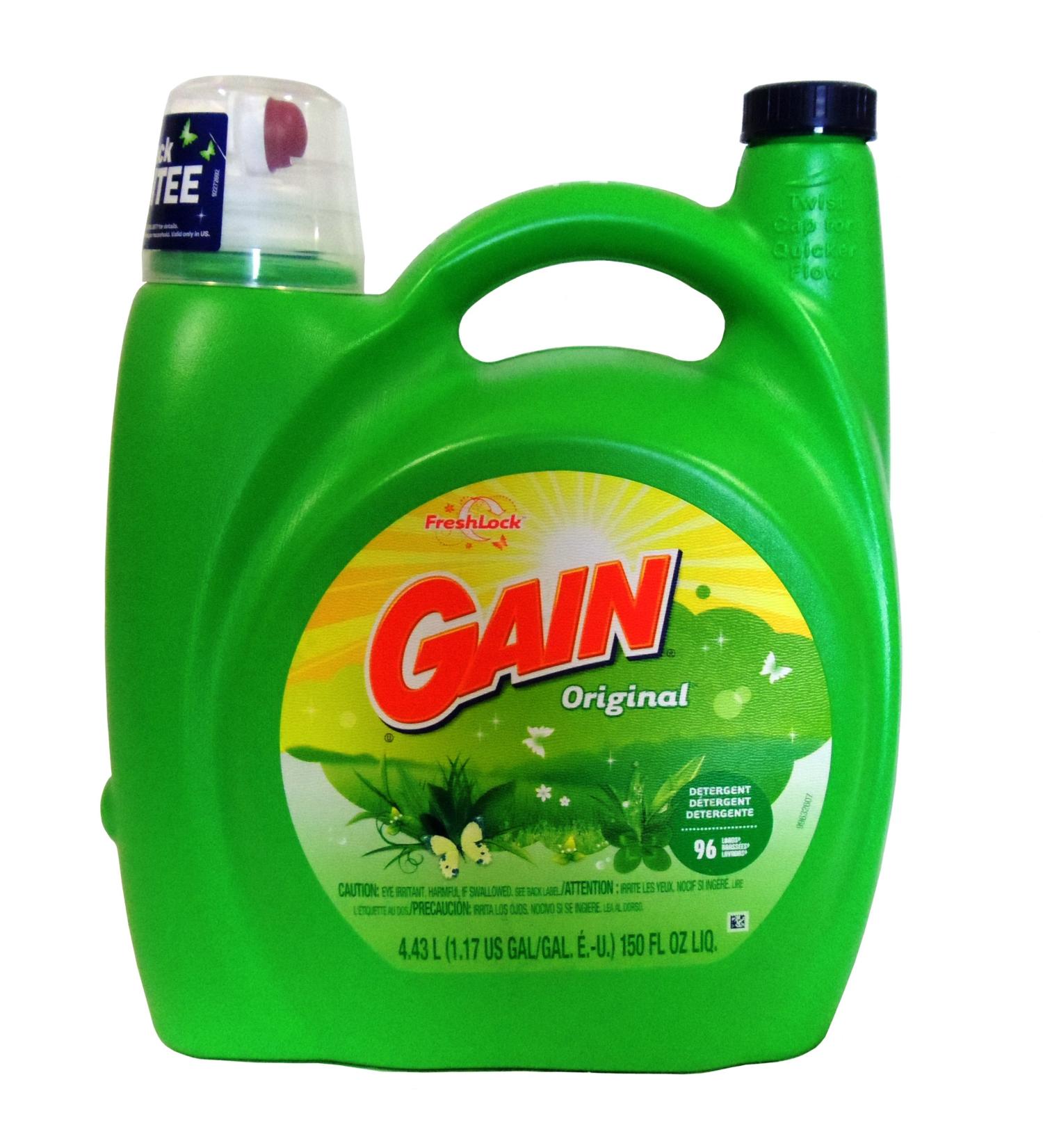 GAIN Liquid laundry detergent Island Fresh Scent 150 fl.oz./96 loads