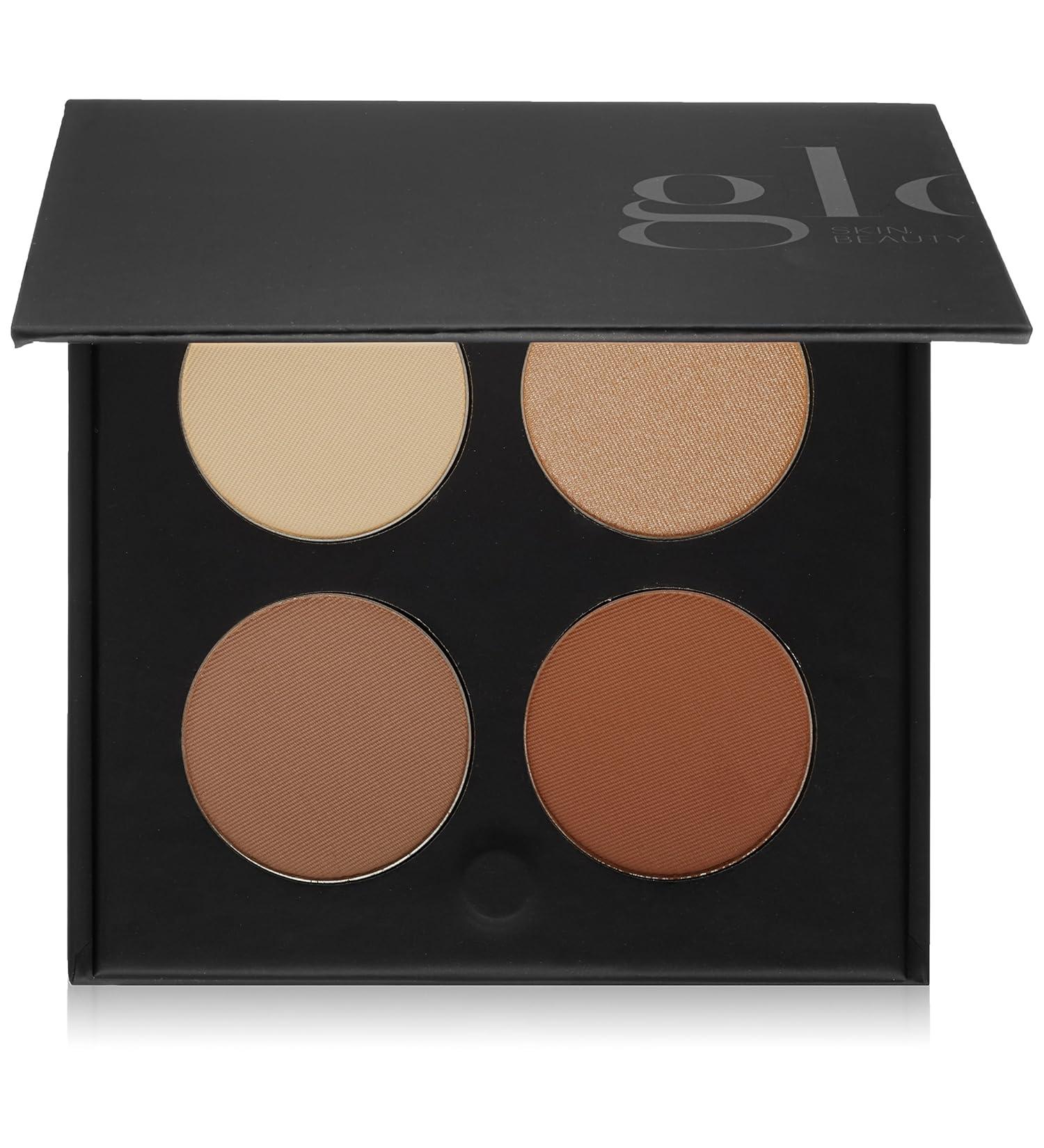 Glo Skin Beauty Contour Kit Illuminate and Brighten Blendable and Buildable Contouring Palette - Medium to Dark - Buy Online on GoSupps.com