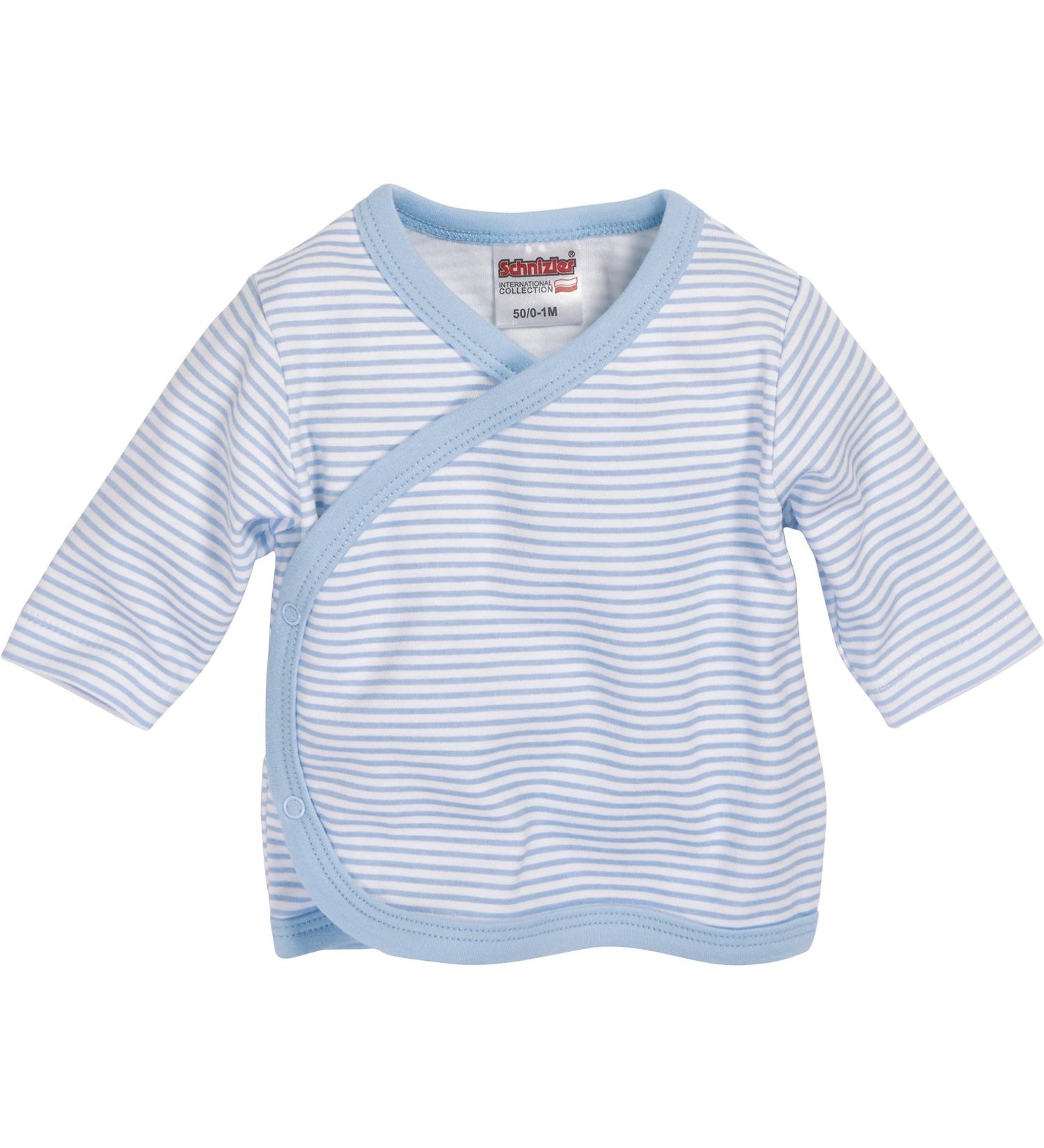 Playshoes Unisex Kid's Fl gelhemd Langarm Ringel Baby Top 44 Bleu - Buy Online - Buy Online on GoSupps.com