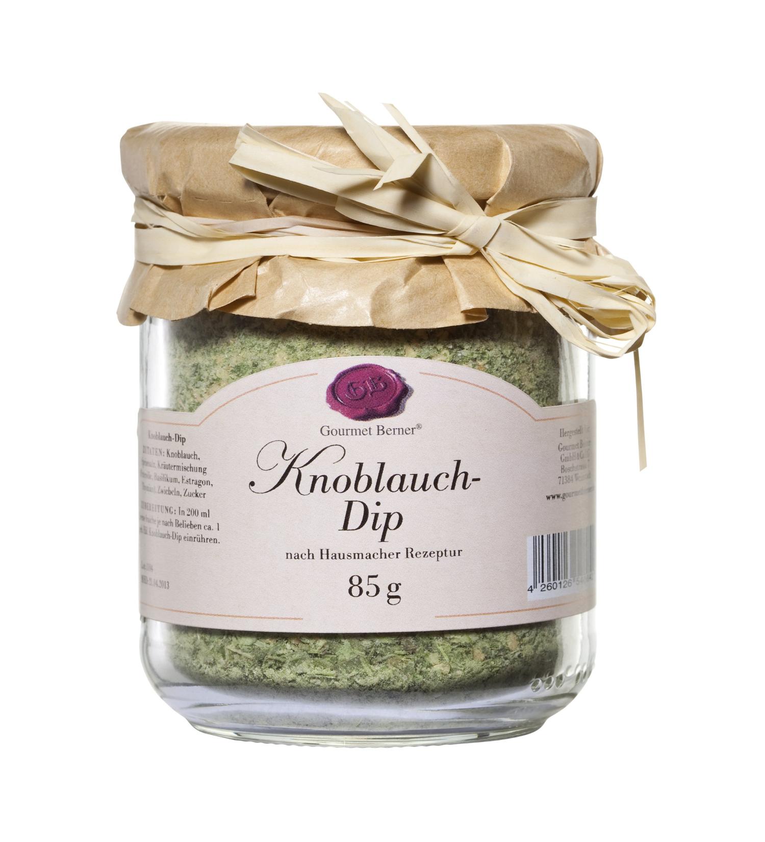 Gourmet Berner garlic dip