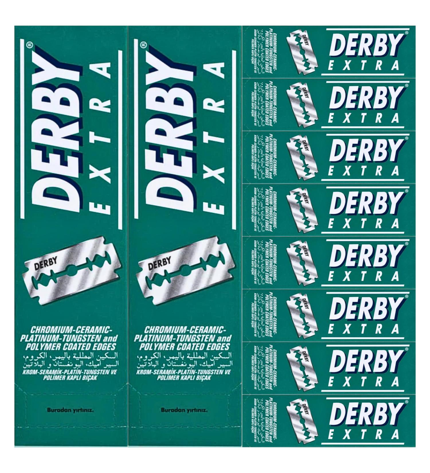 Buy 1000 Derby Extra Professional Double Edge Razor Blades - Premium Quality for Straight Razors | Fast International Shipping - Buy Online on GoSupps.com