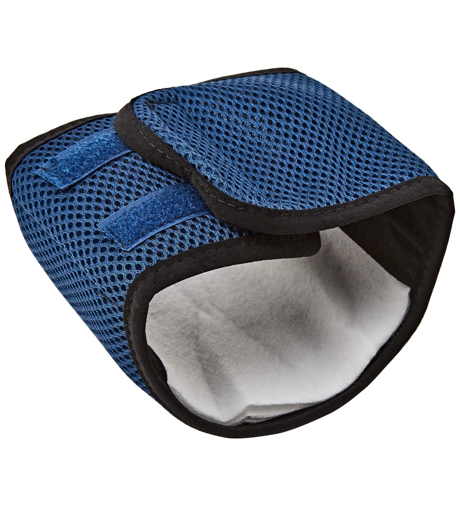 Trixie 23661 Male Dog Bandana - Dark Blue Mesh | Size S (29-37 cm) | International Shipping Available - Buy Online on GoSupps.com