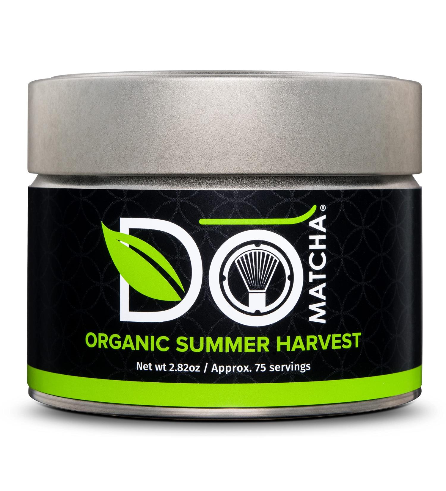 Organic Summer Harvest Matcha Powder - 2.82 oz | Authentic Japanese Green Tea - Latte Grade | DoMatcha - Buy Online on GoSupps.com