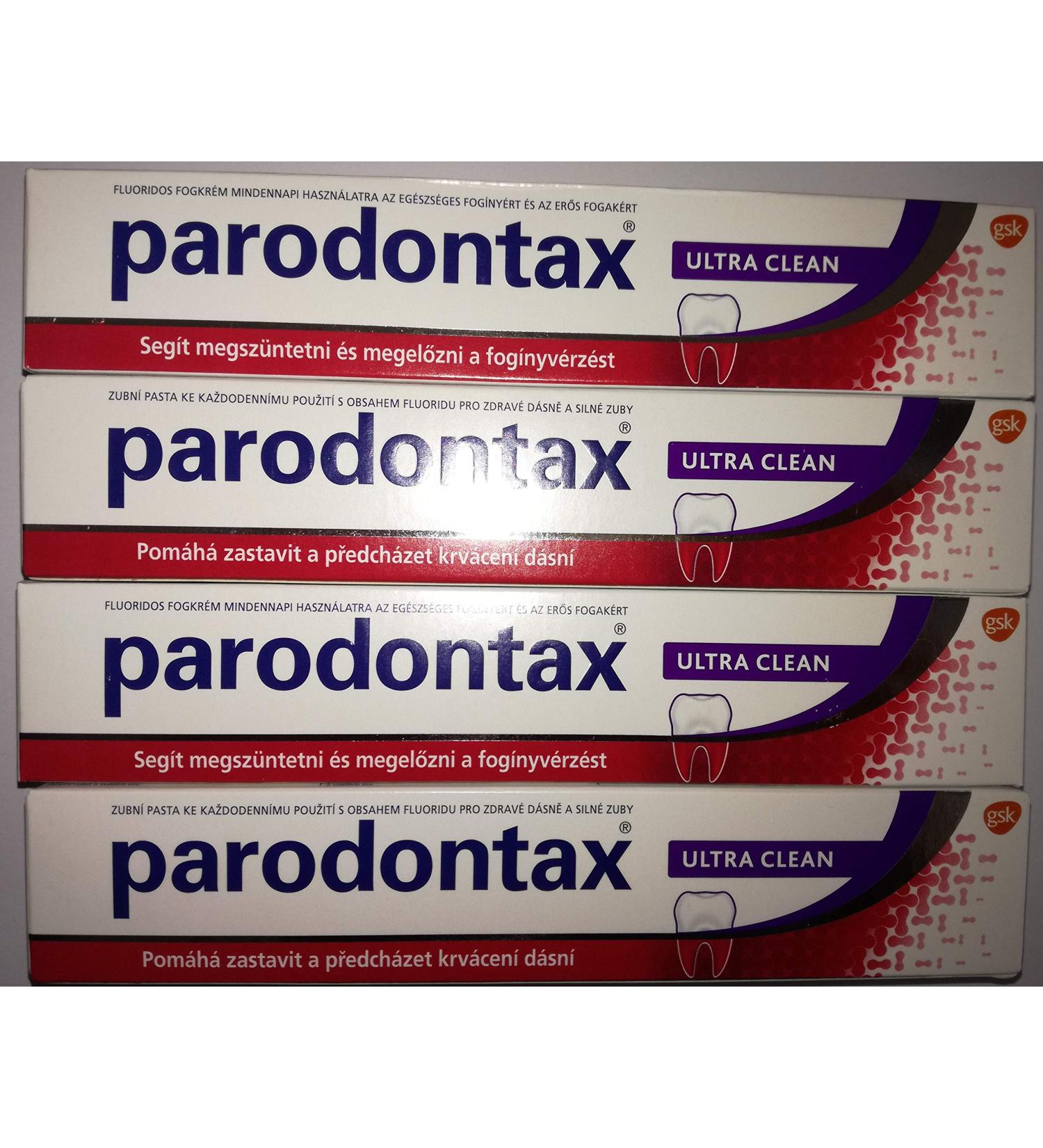 Parodontax 4 x Toothpaste Ultra Clean - 75 ml