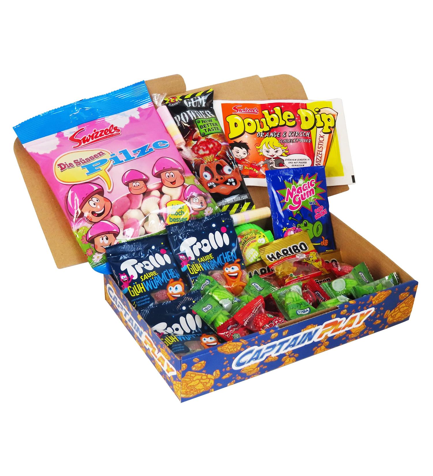 Buy Captain Play School Cone Sweets - 32 Random Pieces (No Chocolate) | International Shipping Available - Buy Online on GoSupps.com